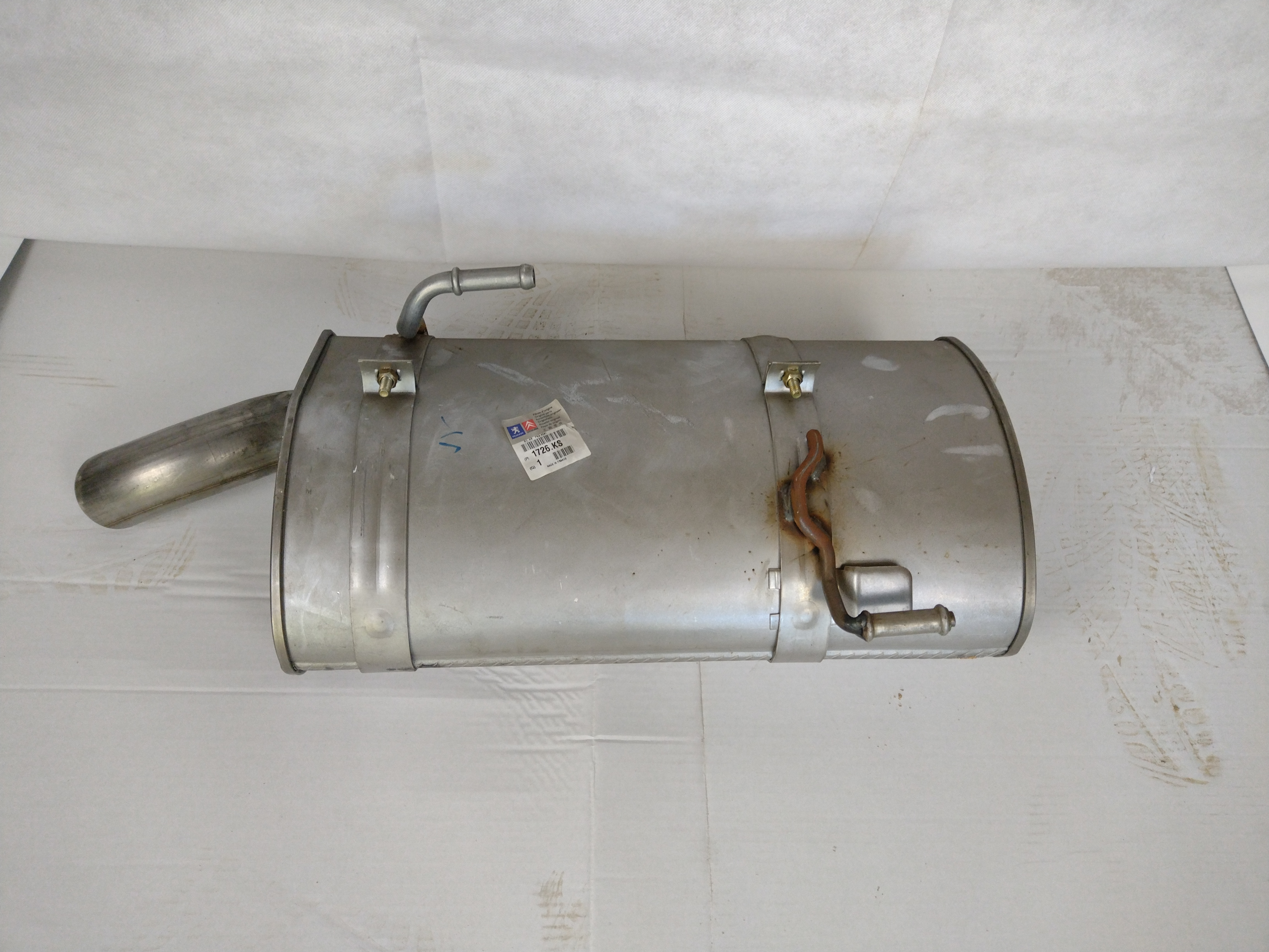 Peugeot 206 Schalldämpfer Auspuff 1726KS NEU NOS NEW OEM