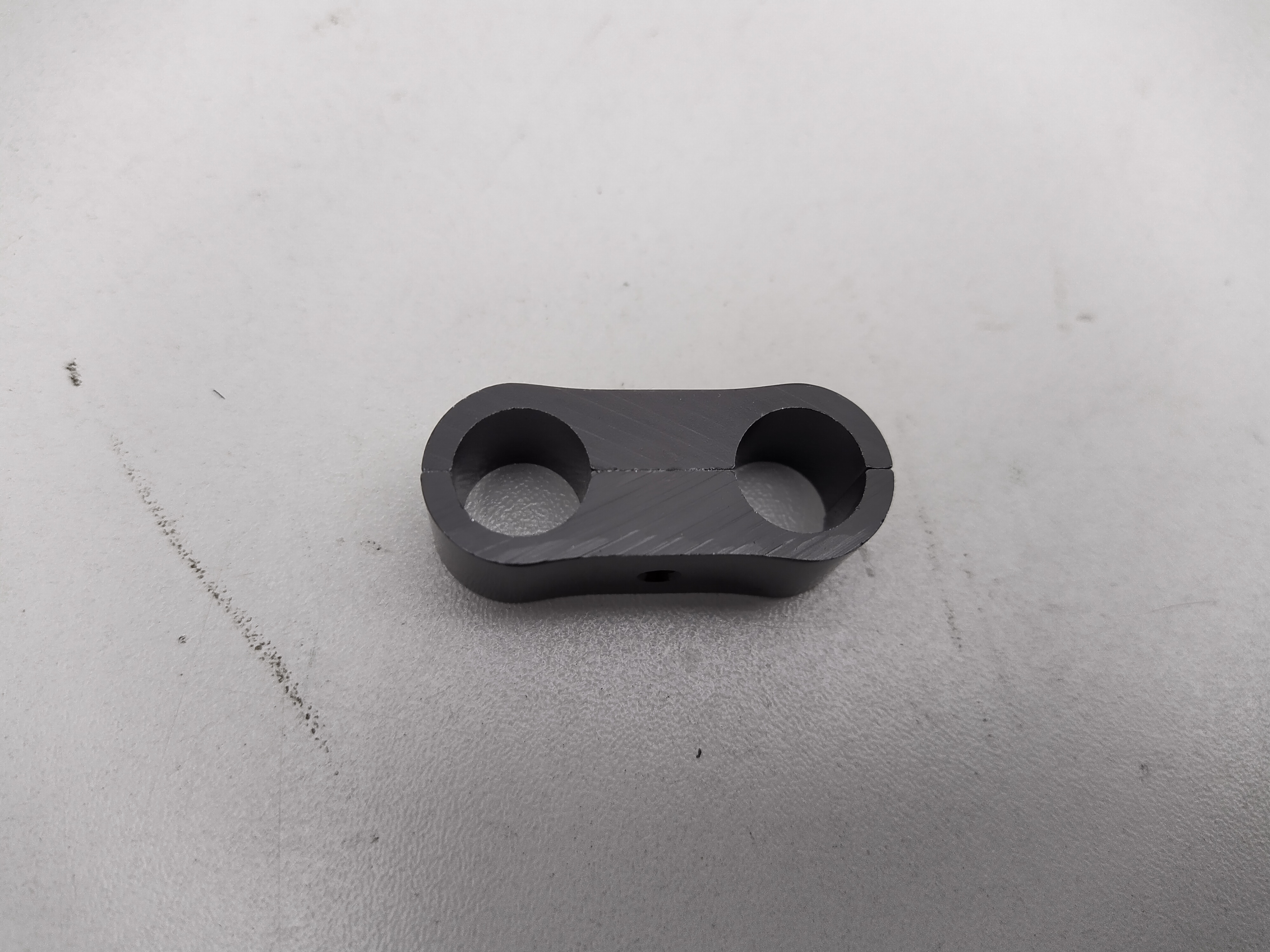 Schlauchhalter 2xDash 04 AN04 schwarz(Dash 4 AN4)