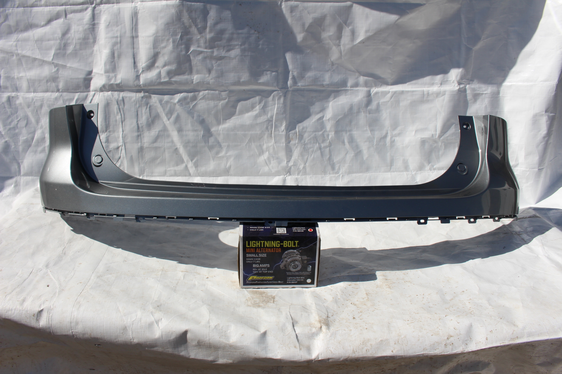 Original Suzuki SX4 S-Cross Stoßstange hinten 71811-61M grau silber gebraucht
