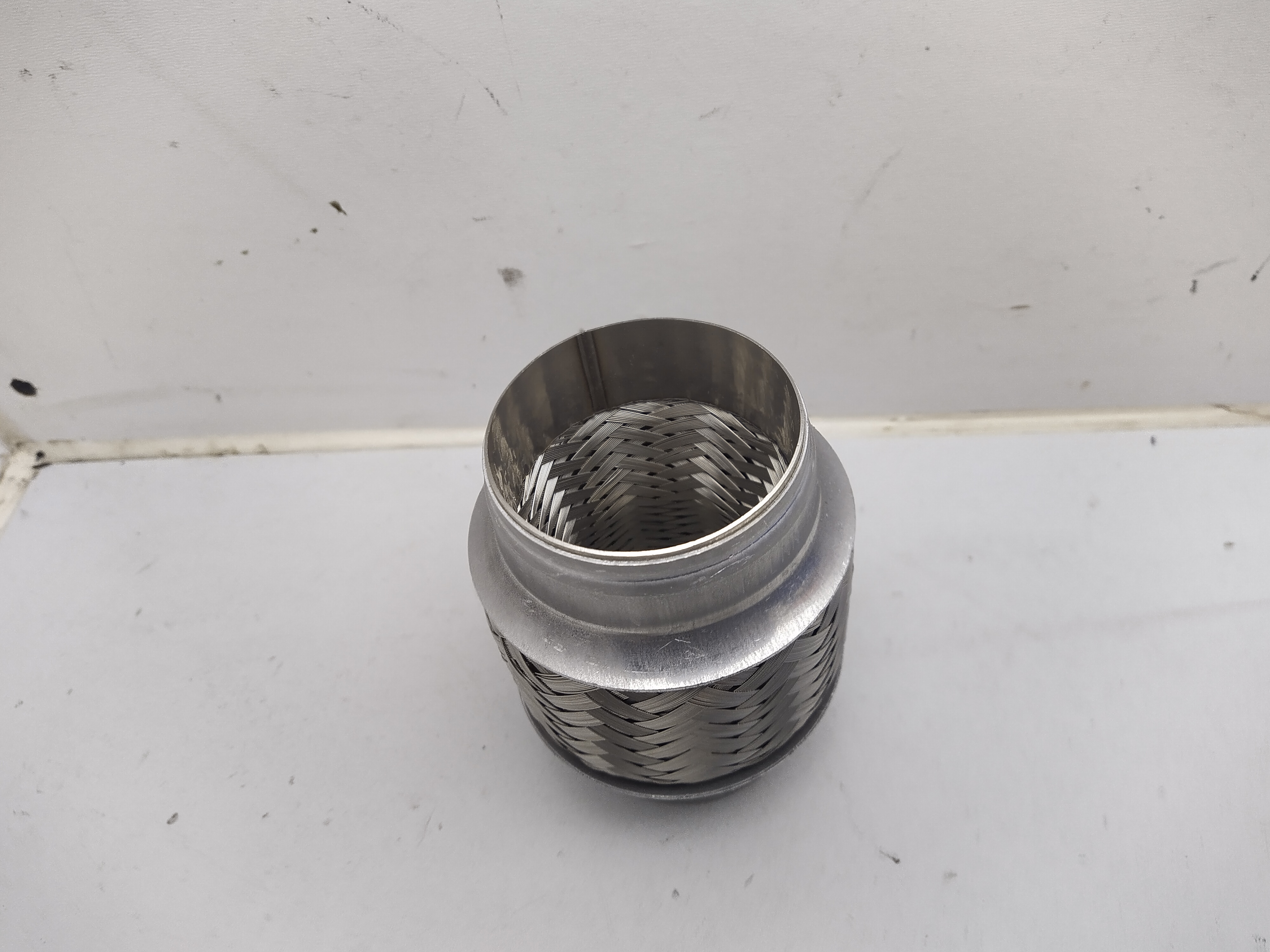 55x100mm 55mm  Flexrohr 100mm Edelstahl V2A