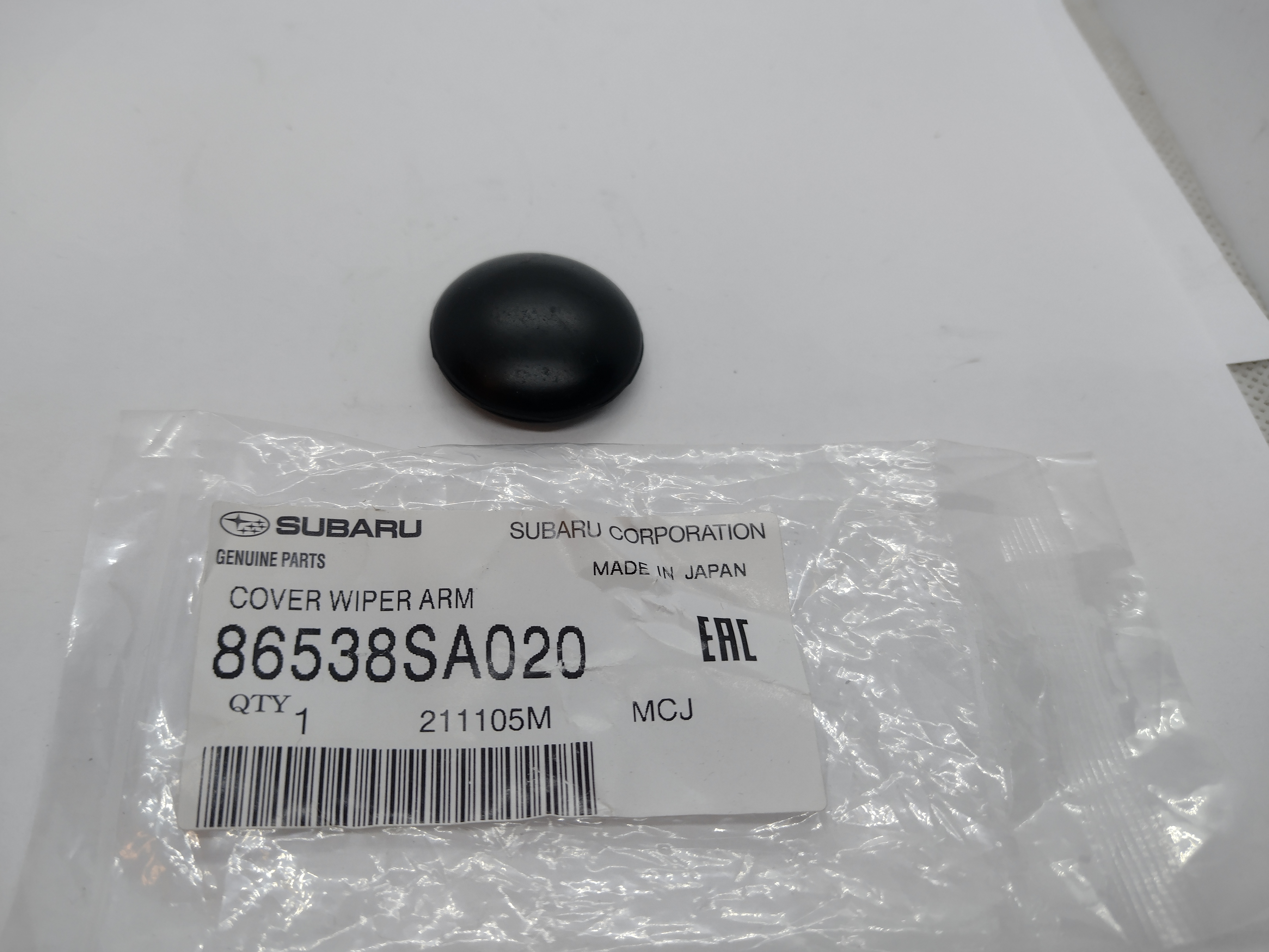 Schrauben Abdeckung Wischerarm vorne für Subaru Impreza Legacy Forester 86538SA020