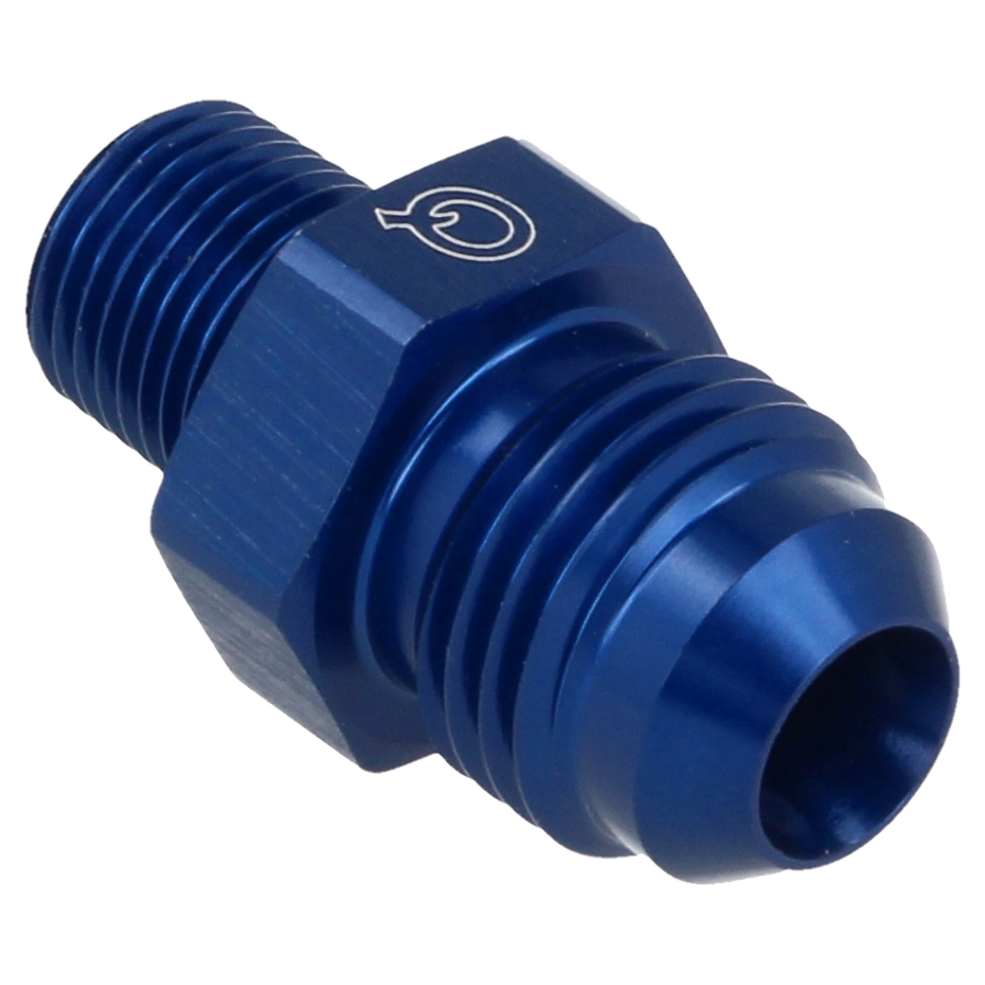 QSP Aluminium Adapter männlich AN6 Dash 6 - 1/8 NPT