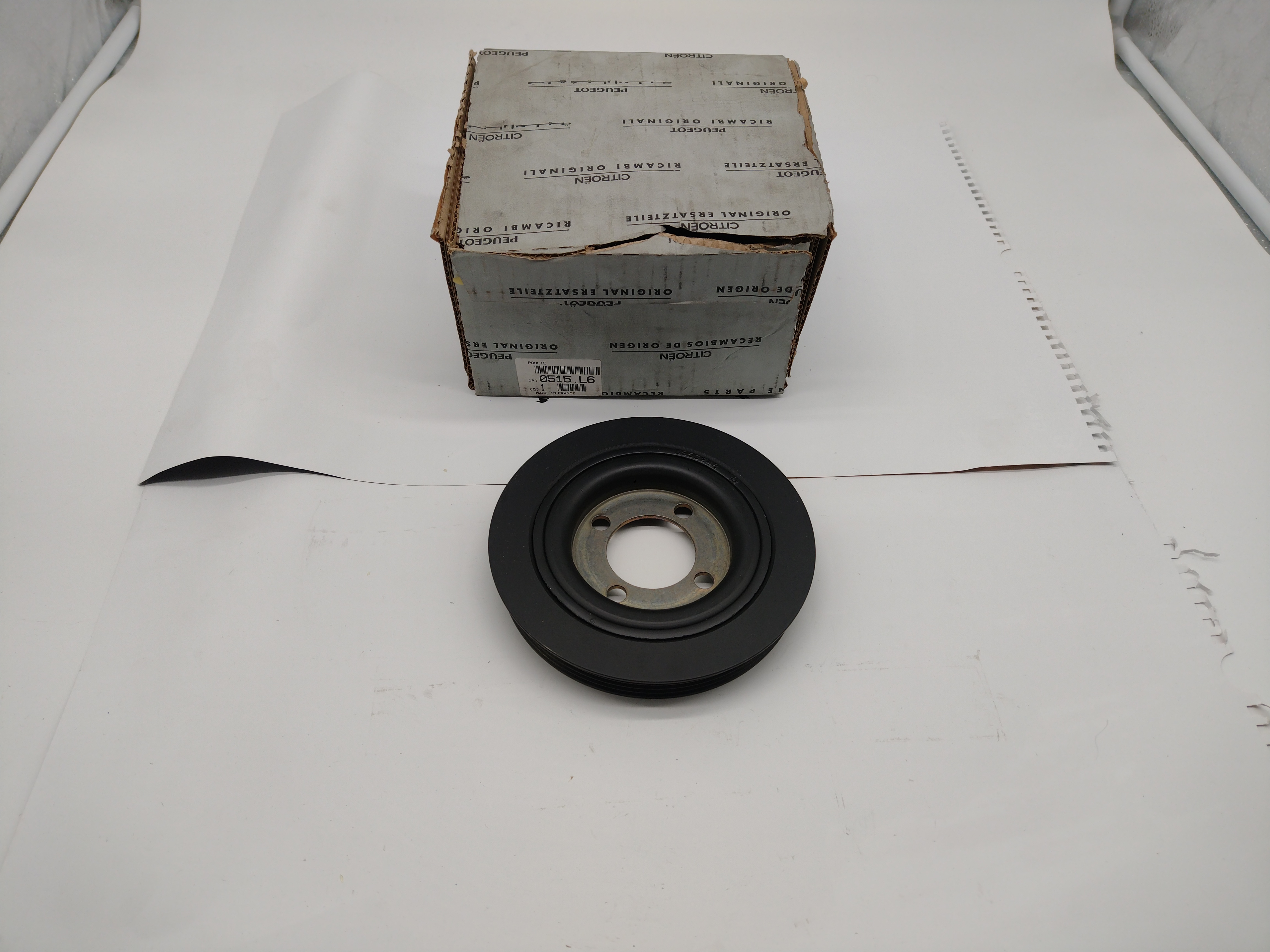 Peugeot / Citroen RIEMENSCHEIBE 0515L6 NEU NOS