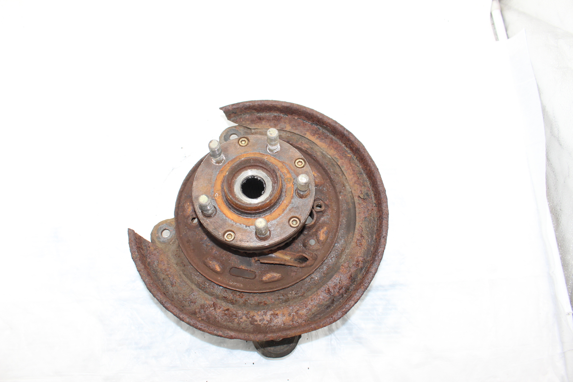 Achsschenkel hinten rechts für Subaru Impreza GC8 GF8 mit ABS Radlager Nabe komplett