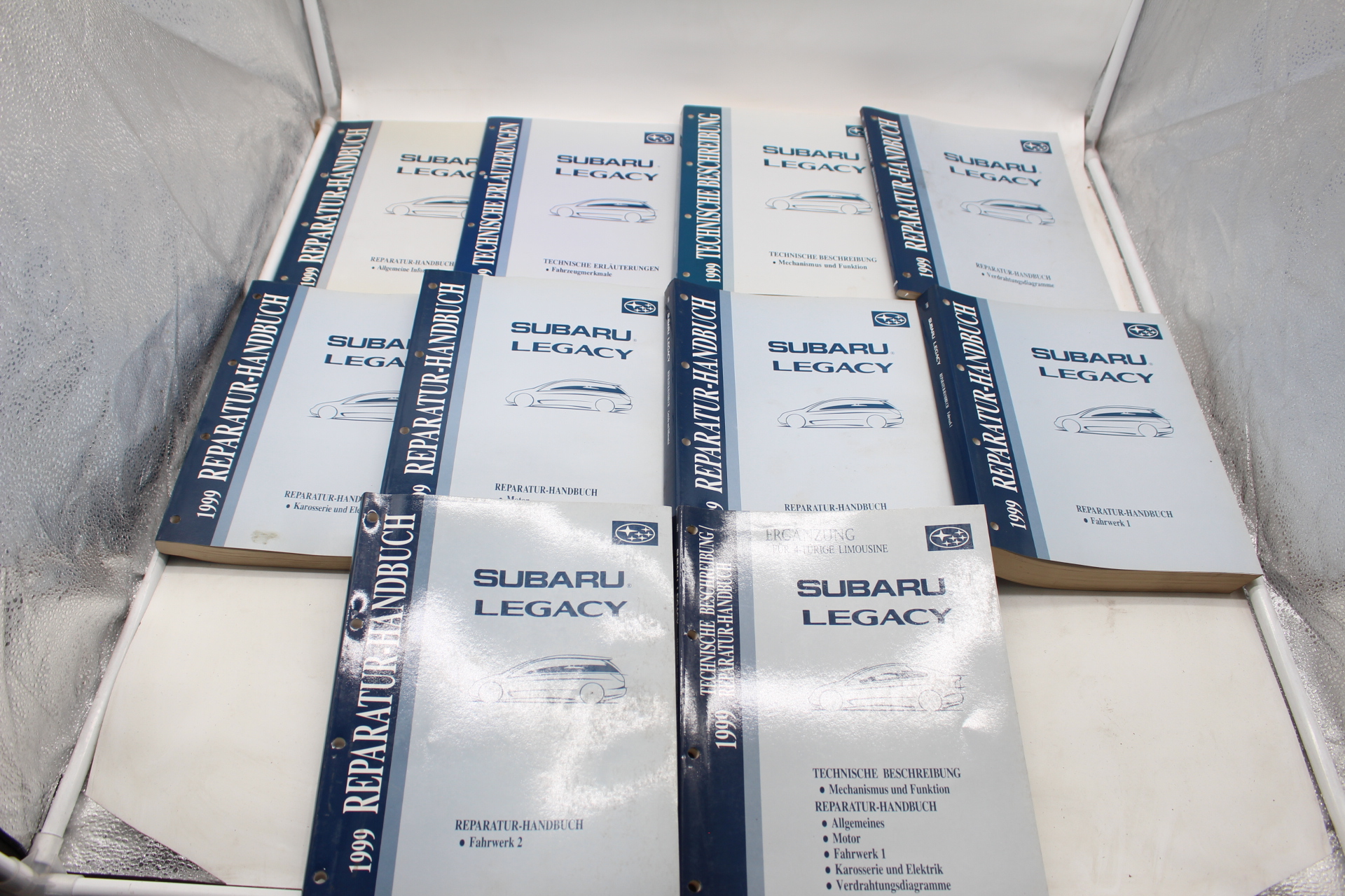 Original Reparatur- & Werkstatthandbücher für Subaru Legacy 1999 BE BH