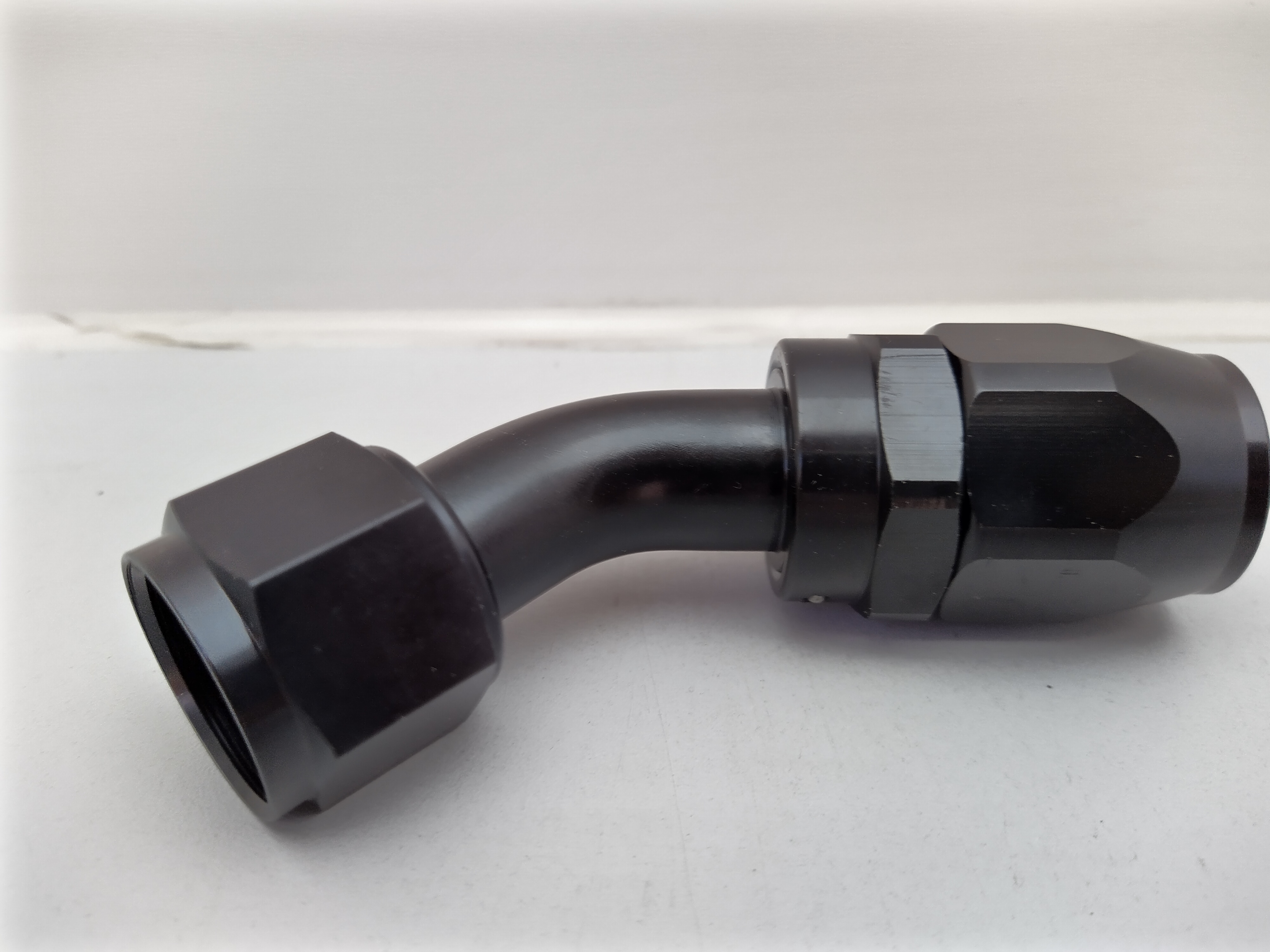 Alu-Fitting schwarz AN12 Dash12 Dash 12 45°