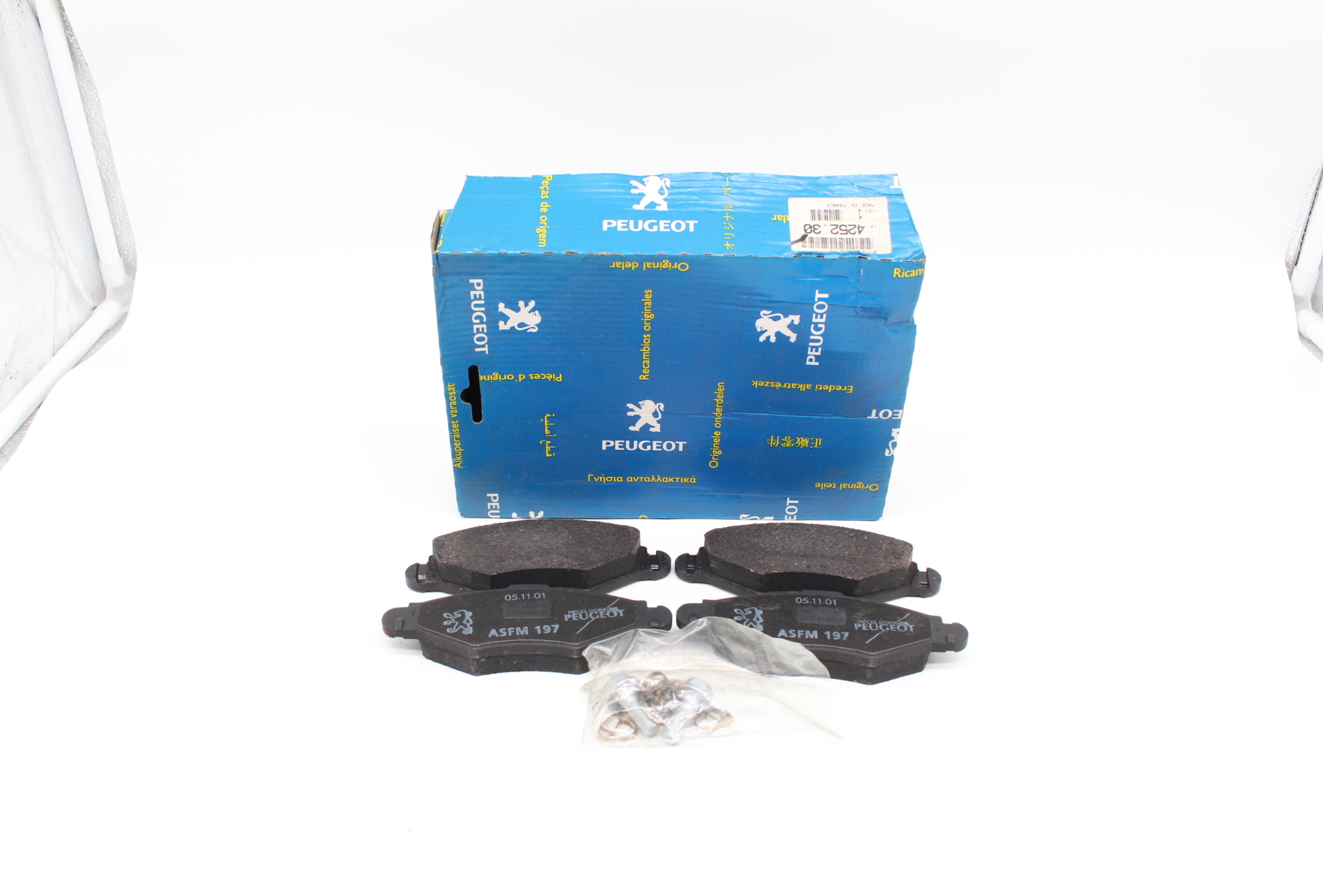 Peugeot 206 Vorderachse Satz Bremsbeläge 425230 NEU NOS NEW