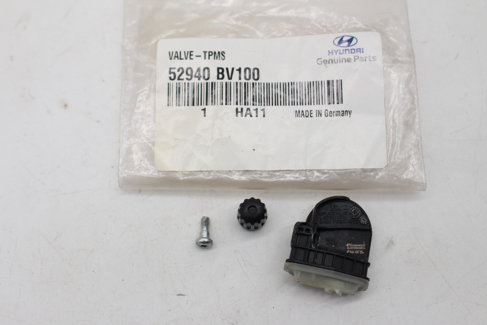 Hyundai TPMS Ventil 52940-BV100 RDKS Valve Creta i20 Tucson neu