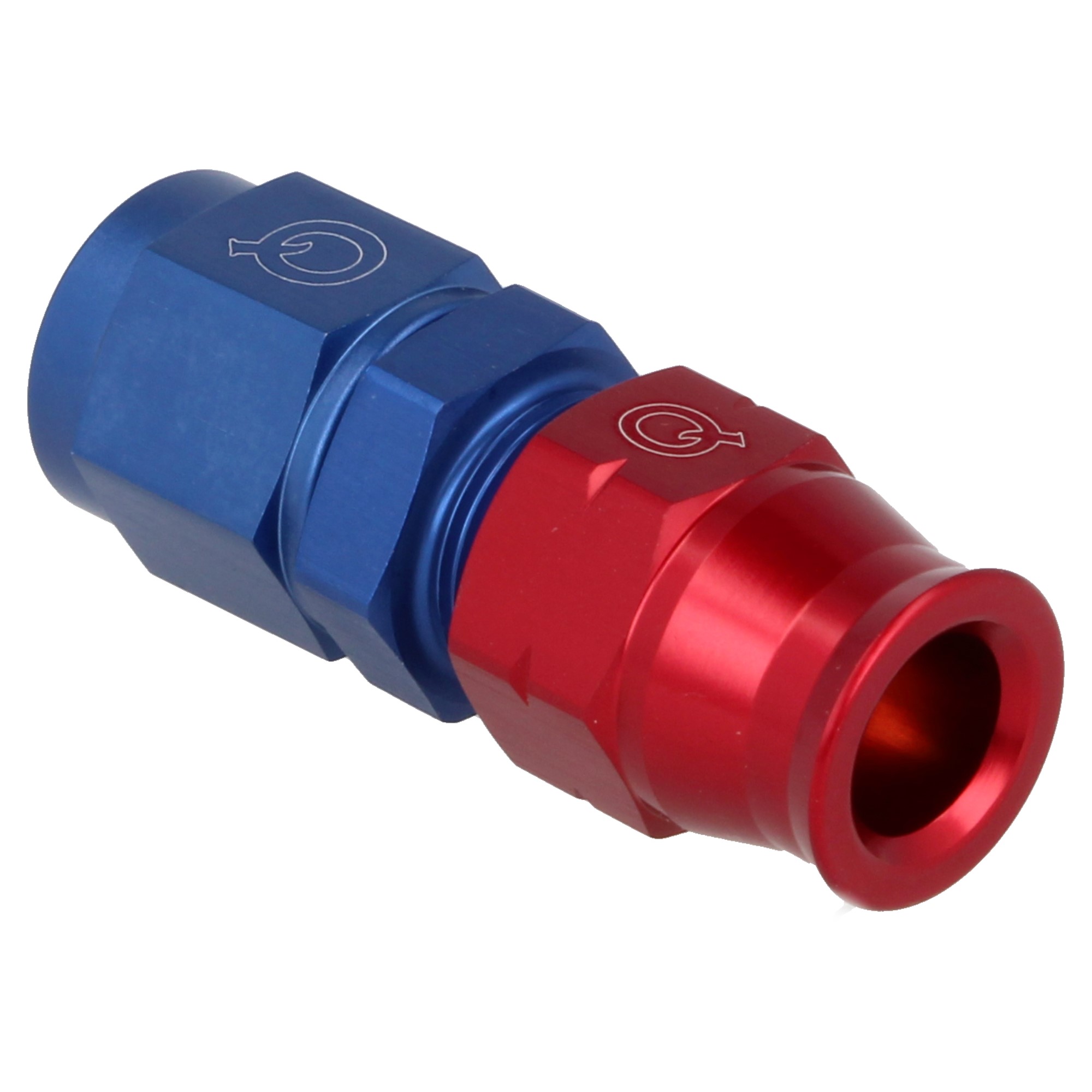 QSP Aluminium Rohr Adapter weiblich gerade AN8 Dash 8 - 12.7 mm