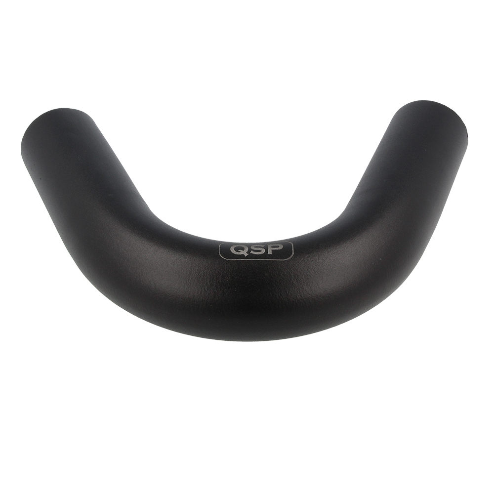 QSP Aluminium Schlauchverbinder 135° Ø60mm Schwarz Ladeluft Turbo Intercooler