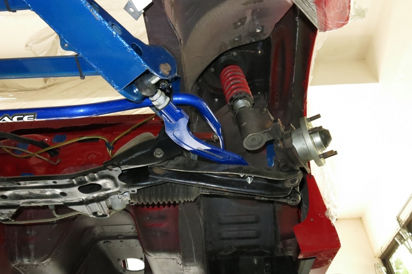 Hardrace High Angle Zugstrebe vorne für Nissan 240SX / SILVIA 5. S13, Z 4. Z32