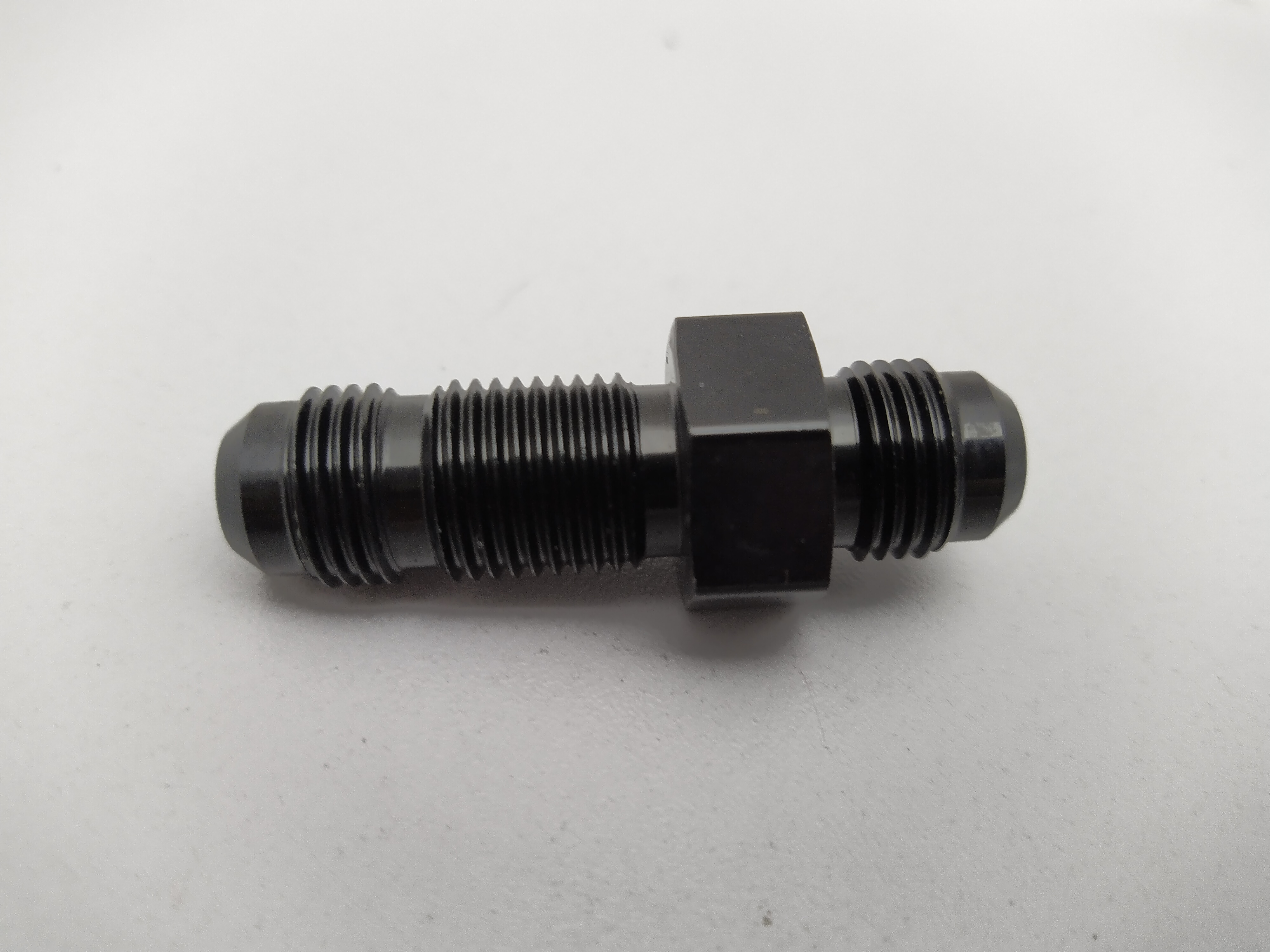 Schottwandverbinder gerade Dash 06  AN6 schwarz