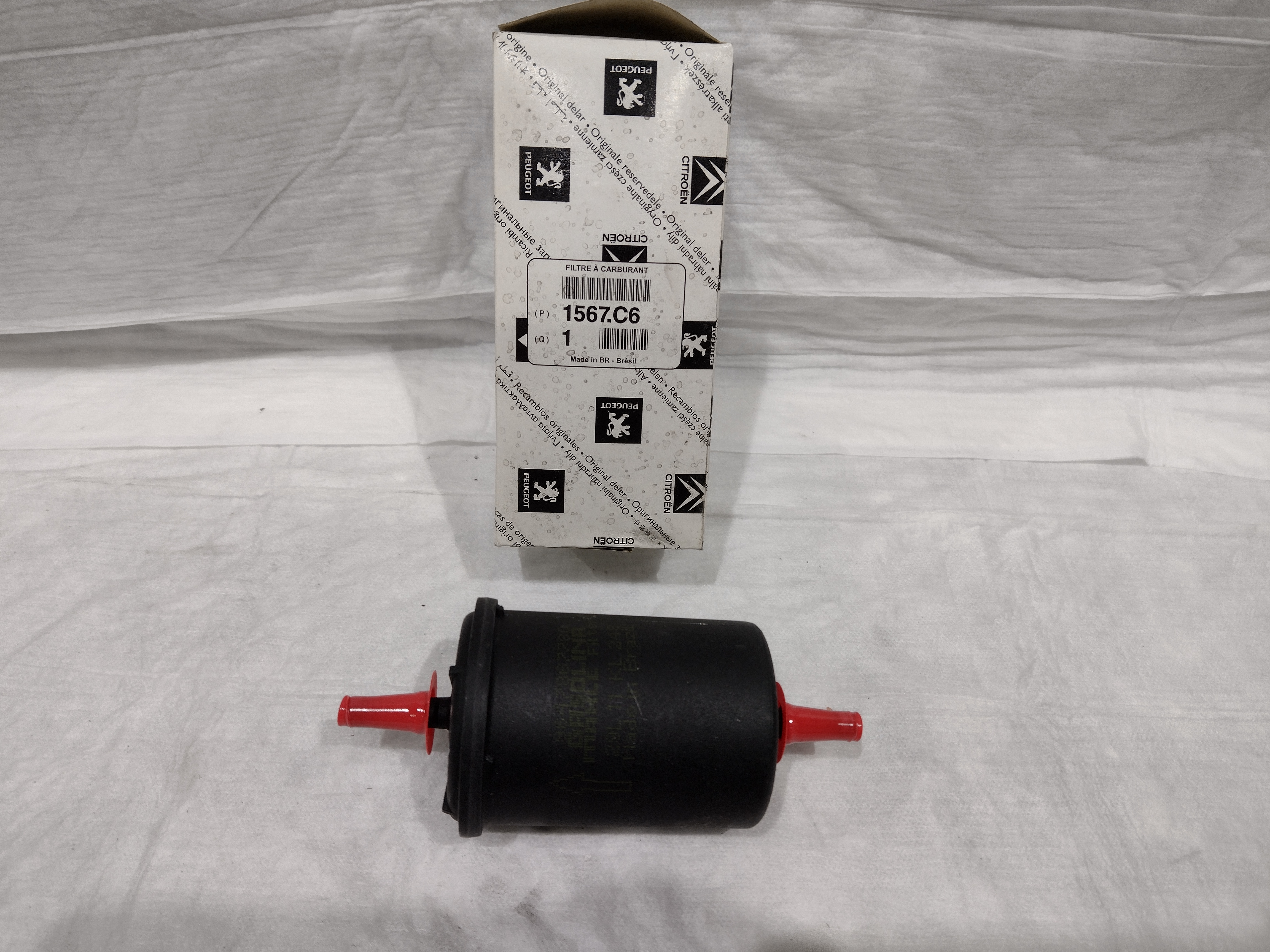 Peugeot / Citroen Kraftstofffilter 1567C6 NEU NOS NEW