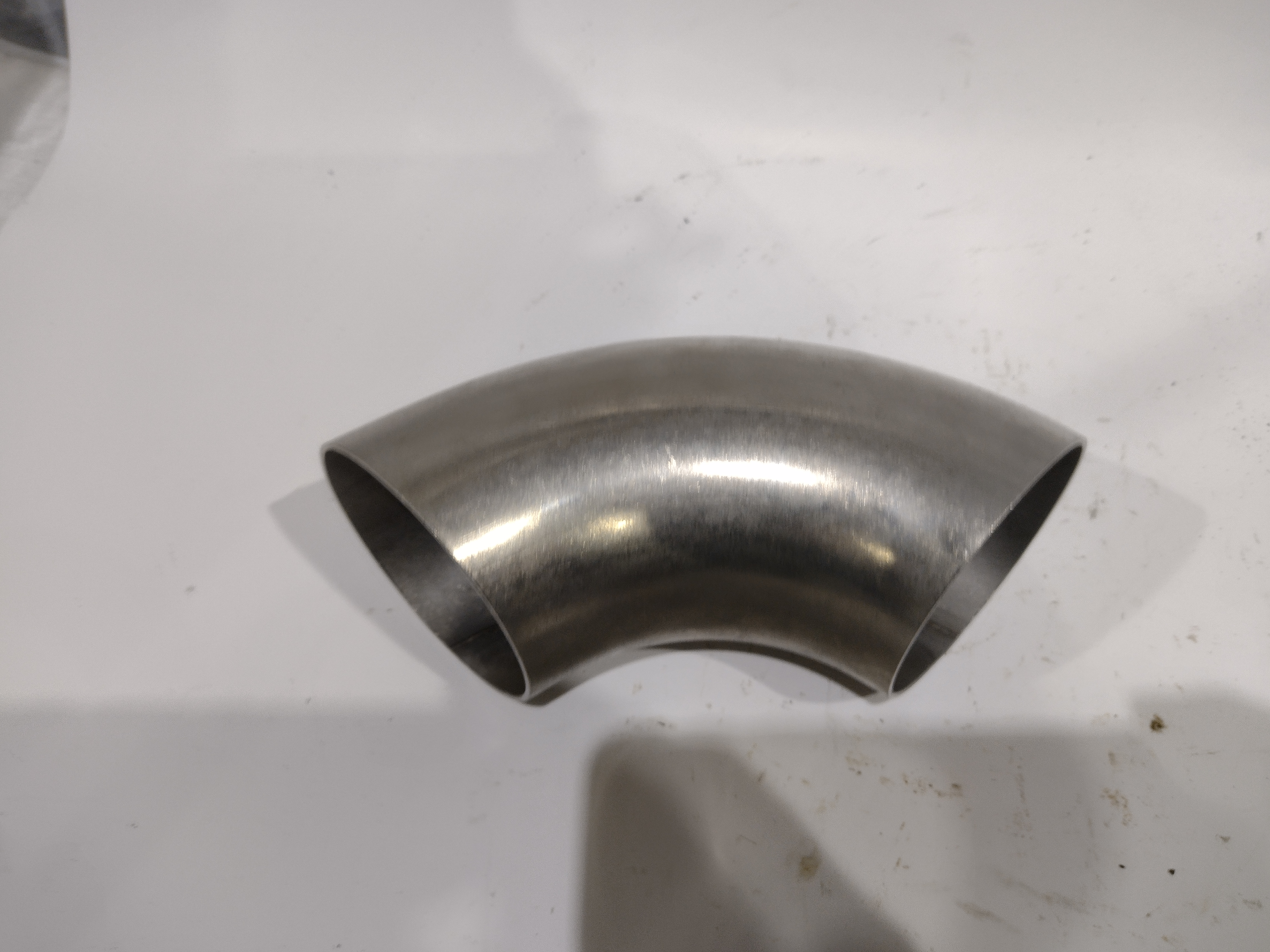 76,1x1,5mm 3 Zoll 90 Grad Bogen Rohrbogen Edelstahl V2A Dünnwandig