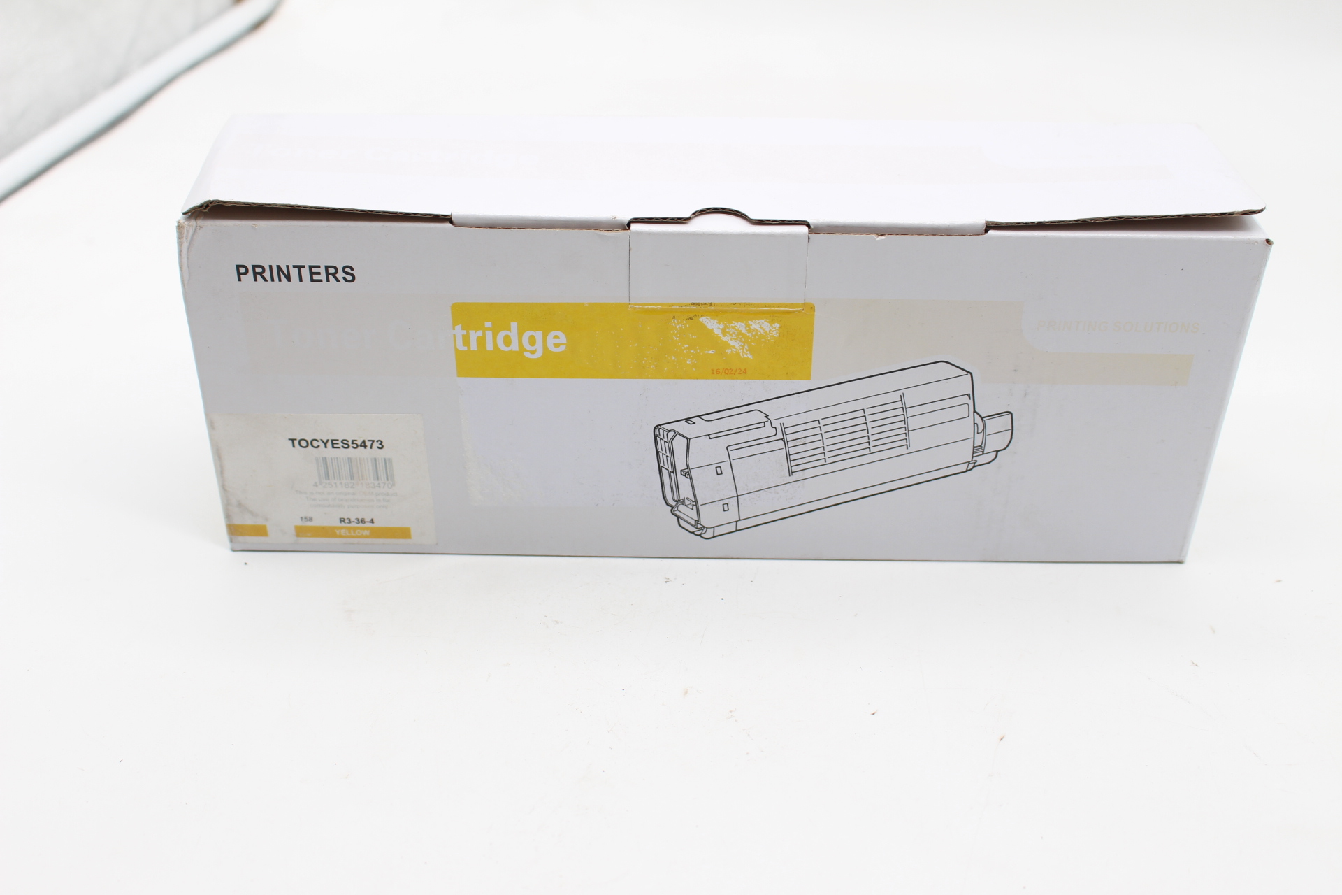 Kompatibler Toner Gelb für OKI ES5432 / ES5463 / ES5473 – ersetzt 46490621