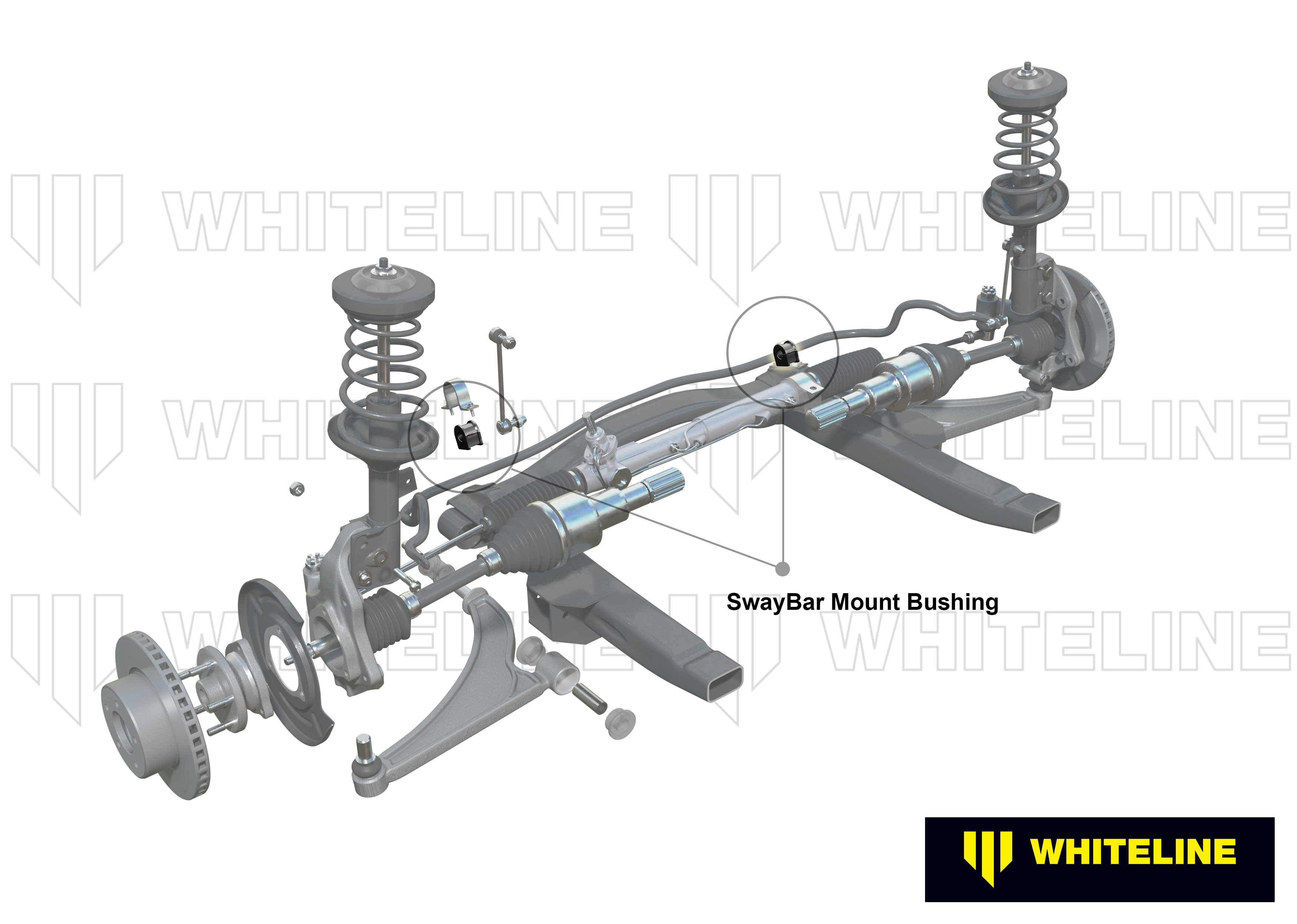 Whiteline Stabilisatorlager 25mm für Toyota RAV 4 XA10