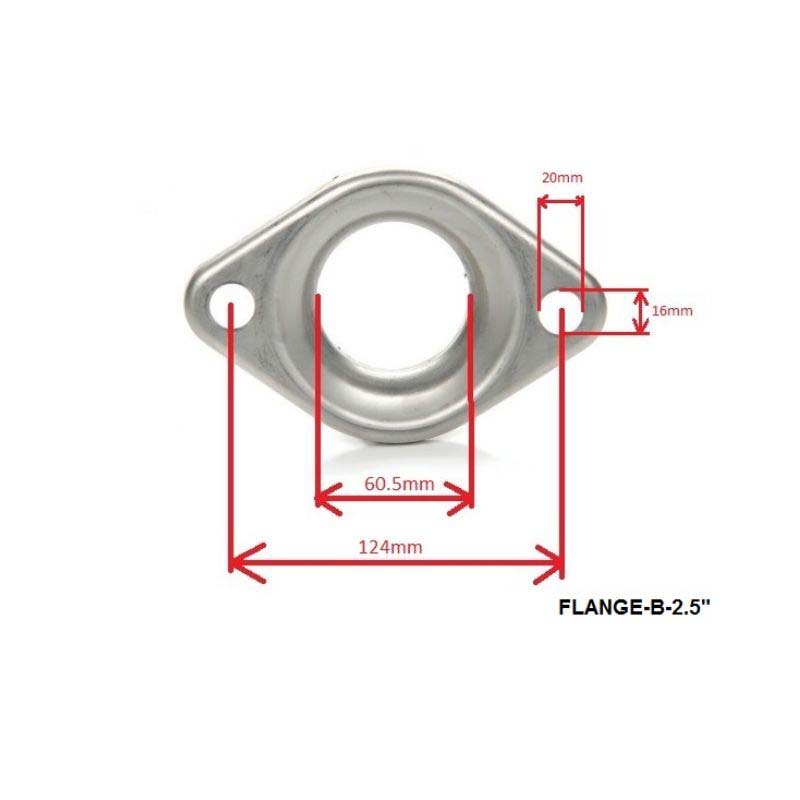 SRS Flansch 2,5" (Universal)