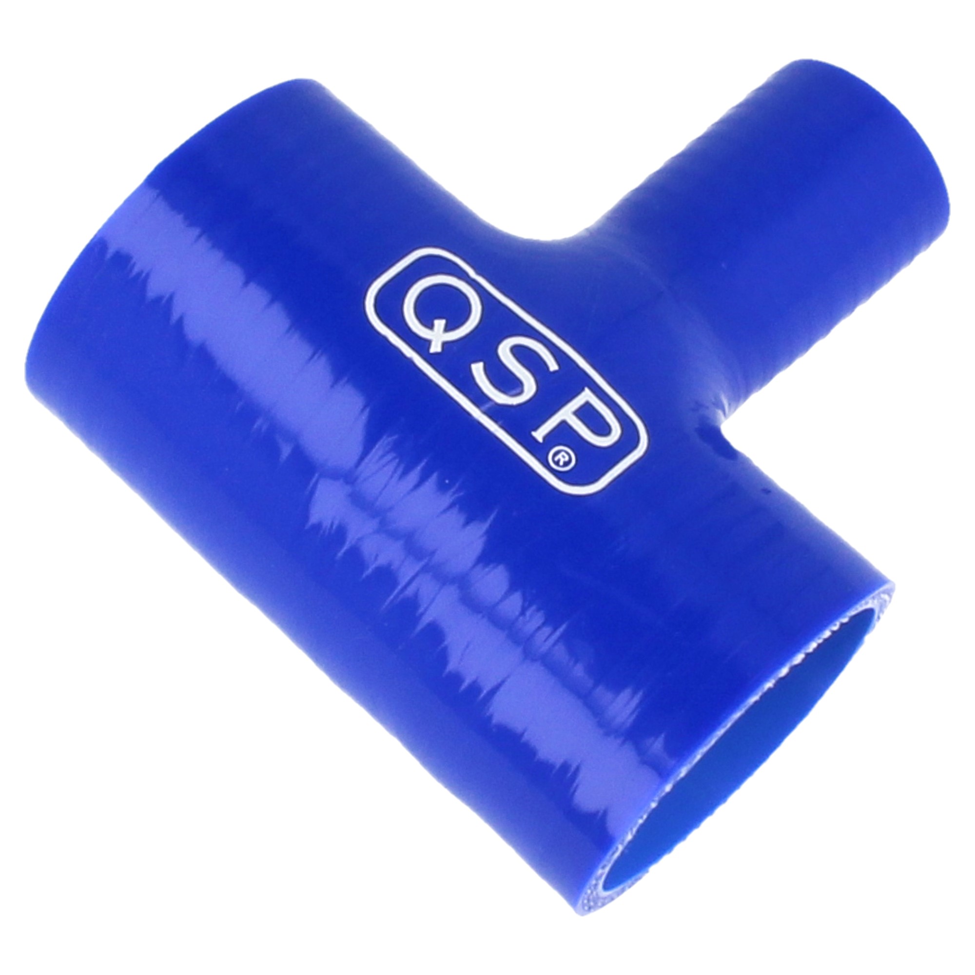 QSP Silikon T-Stück - 45mm (25mm Anschluss) - Blau