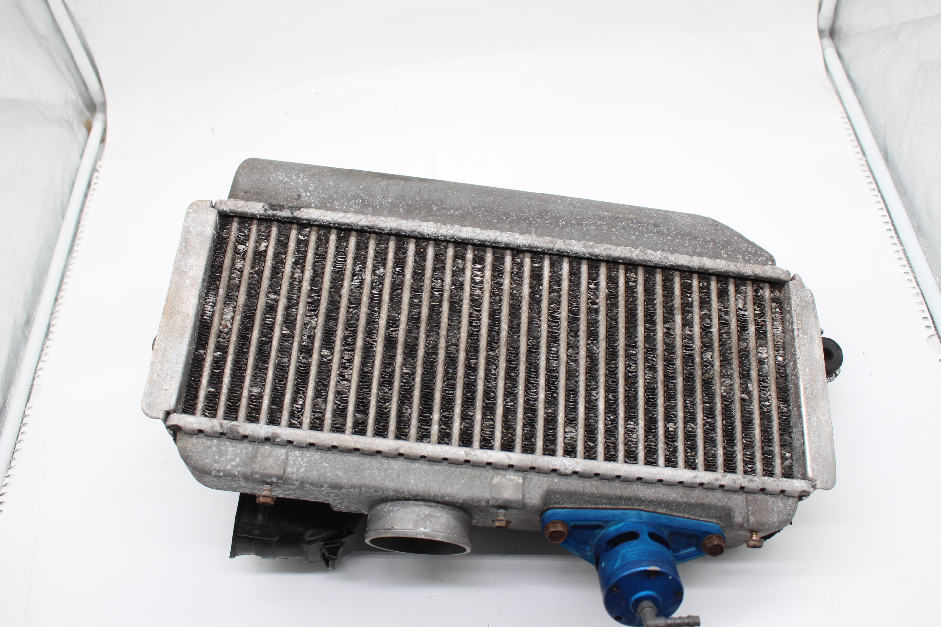 Ladeluftkühler mit offenen BOV & Y-Pipe für Subaru Impreza GD GG 01-04