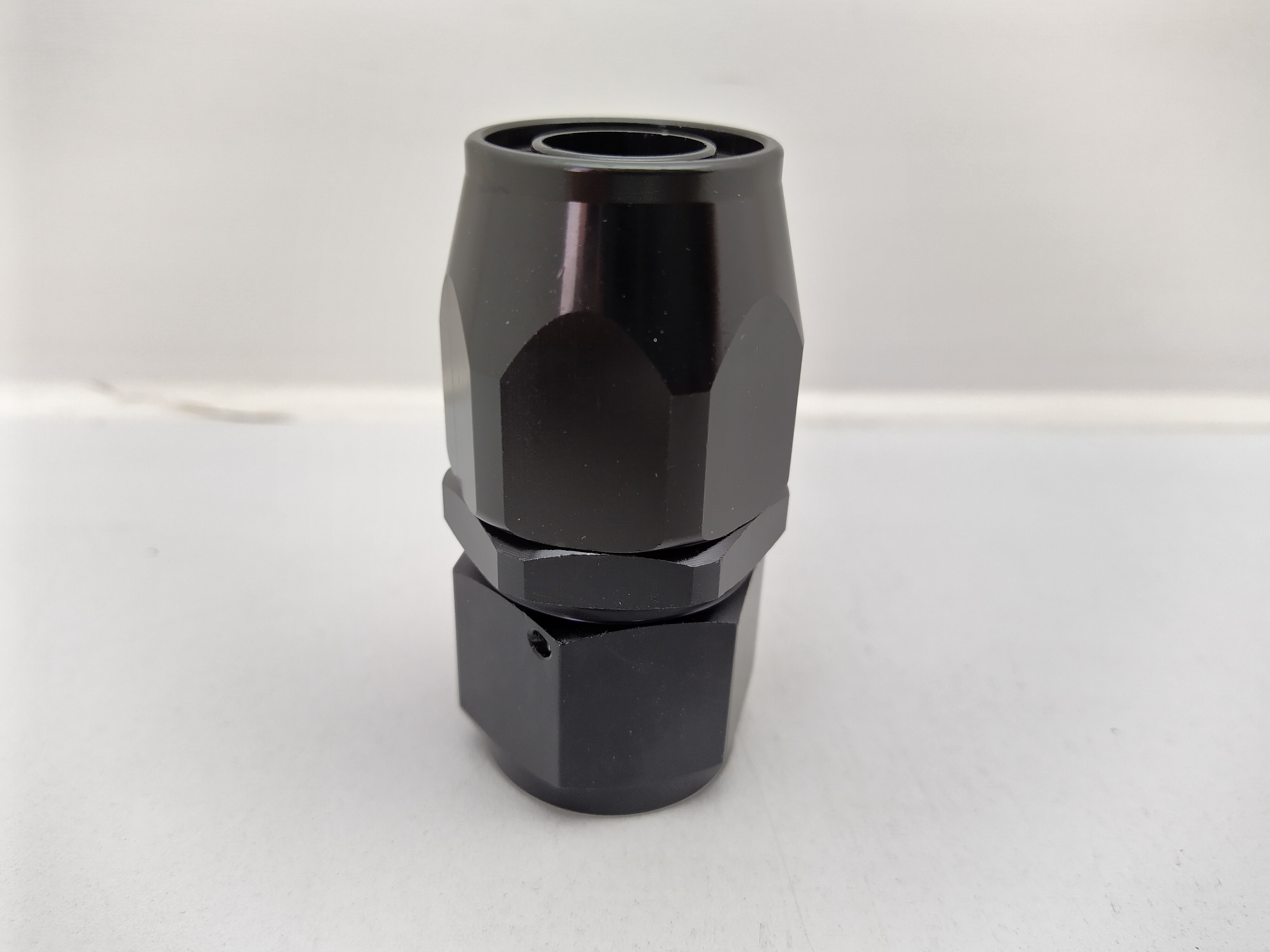 Alu-Fitting schwarz AN12 Dash12 Dash 12 gerade