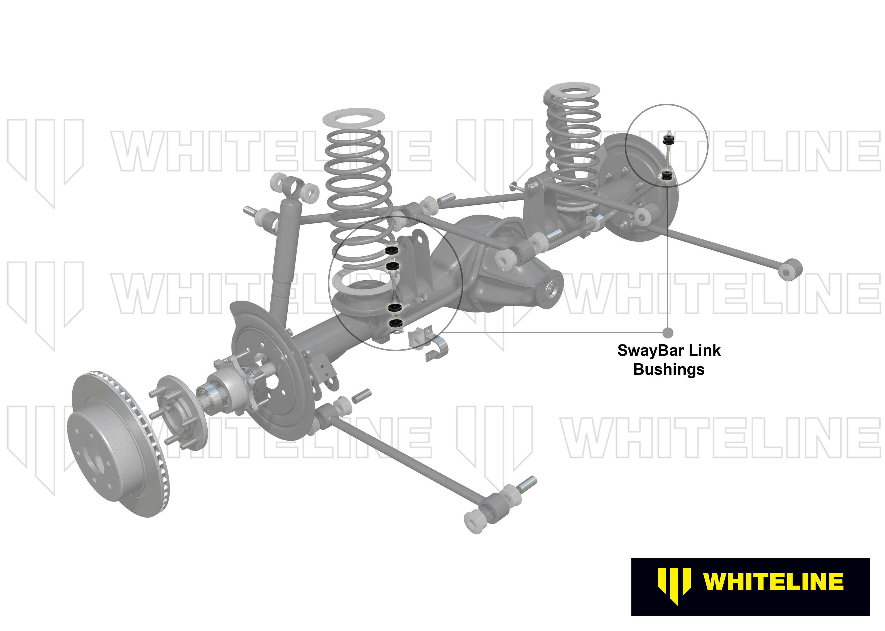 Whiteline Stabilisator-Koppelstange - Buchsen-Set für Jeep Wrangler TJ
