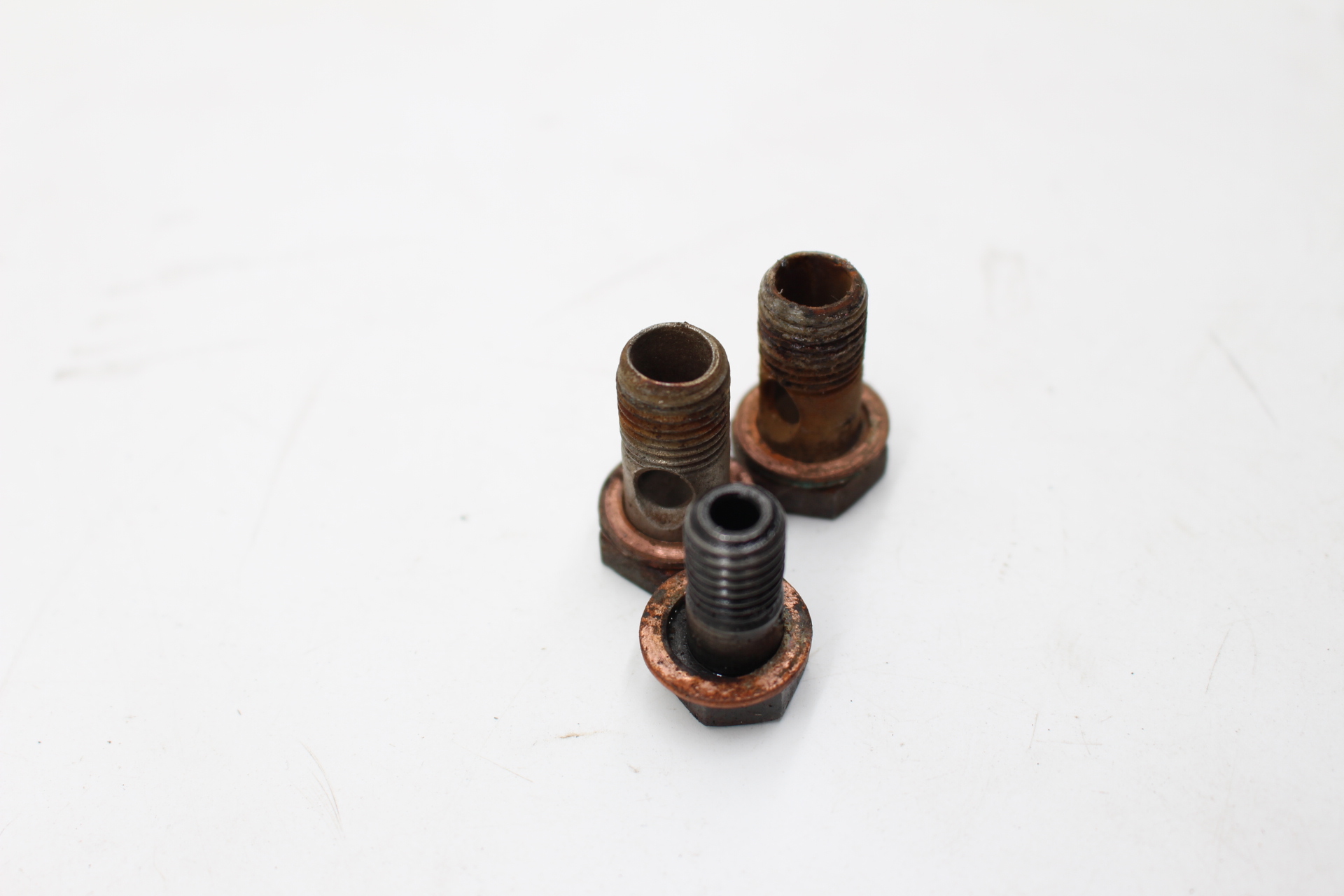 3 Hohlschrauben für IHI VF35 Turbolader Subaru Impreza WRX STI ab 2008 gebraucht