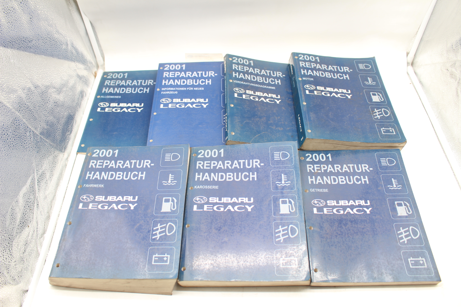 Original Reparatur- & Werkstatthandbücher für Subaru Legacy 2001 BE BH