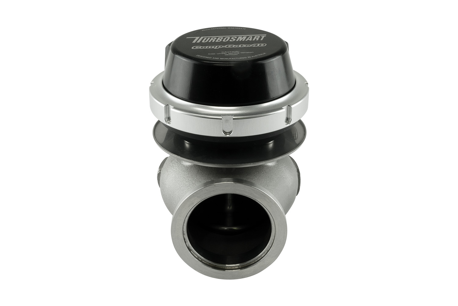 Turbosmart WG40 Comp-Gate40 14psi Schwarz Wastegate TS-0505-1010