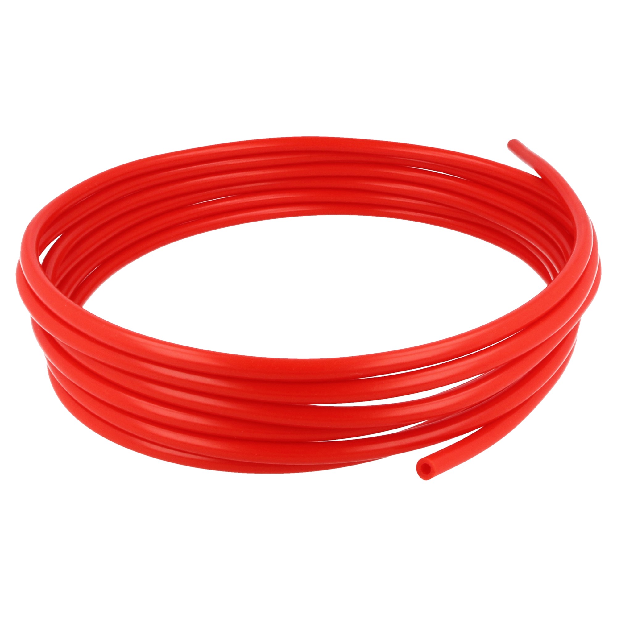 Vacuum Schlauch - 4mm - Länge 5 m – Rot