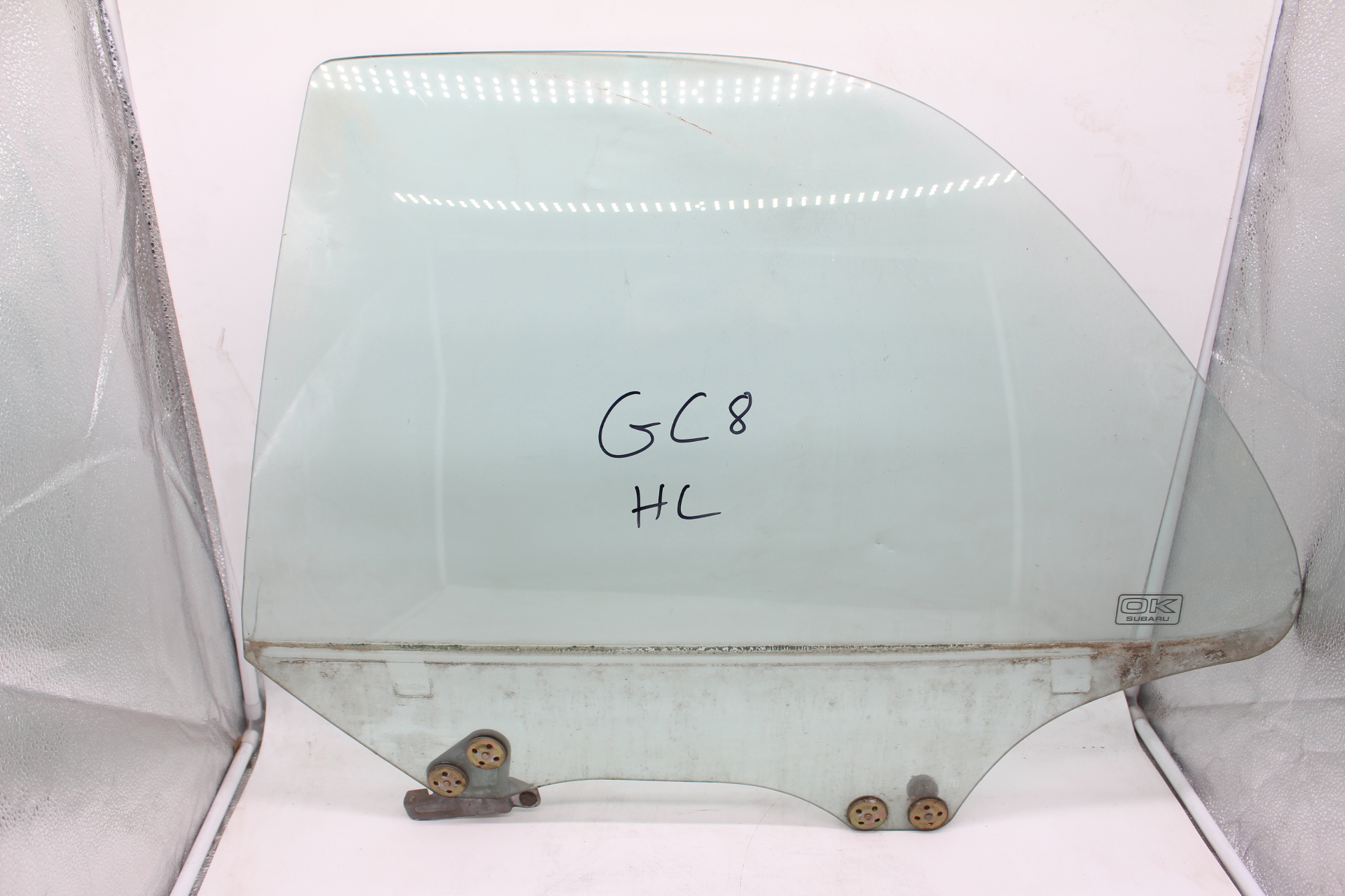 Seitenscheibe hinten links für Subaru Impreza GC8 Limousine Sedan 1992-2000 gebraucht