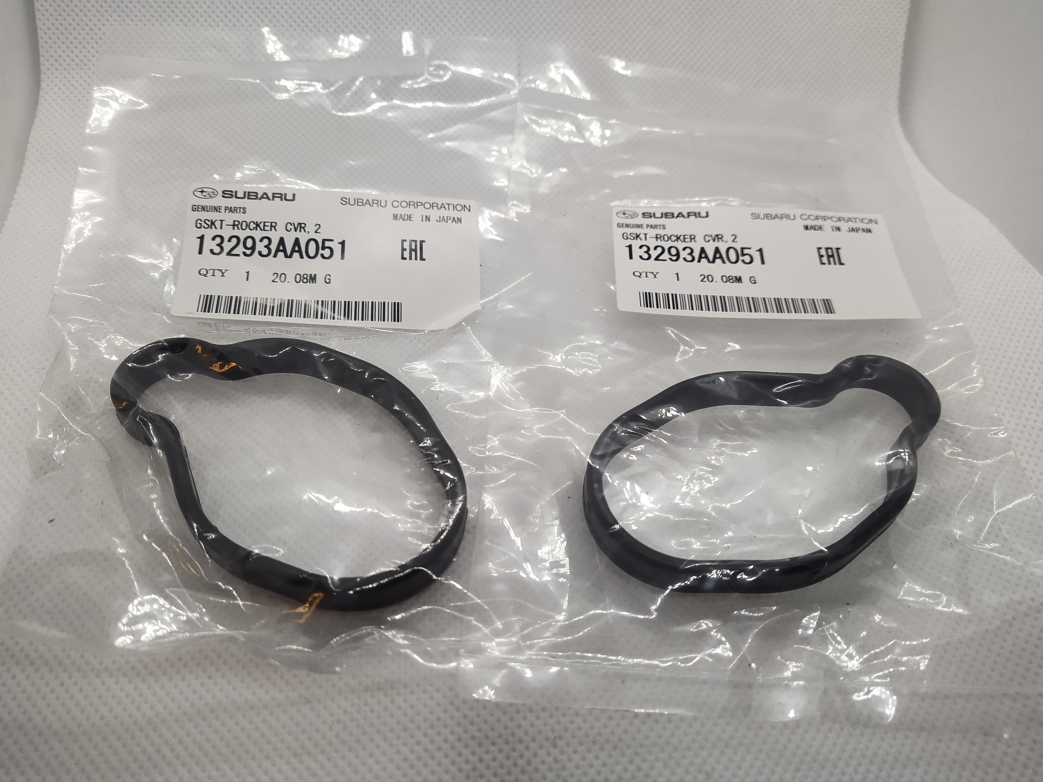 Dichtung Ventildeckel Zündkerze 13293AA051 für Subaru Impreza GT WRX STI GC8 GF8