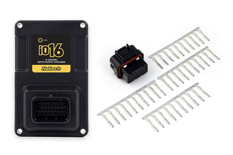 Haltech Nexus IO16 Ein- Ausgangs Erweiterung 16 Kanal inkl. Stecker & Pins