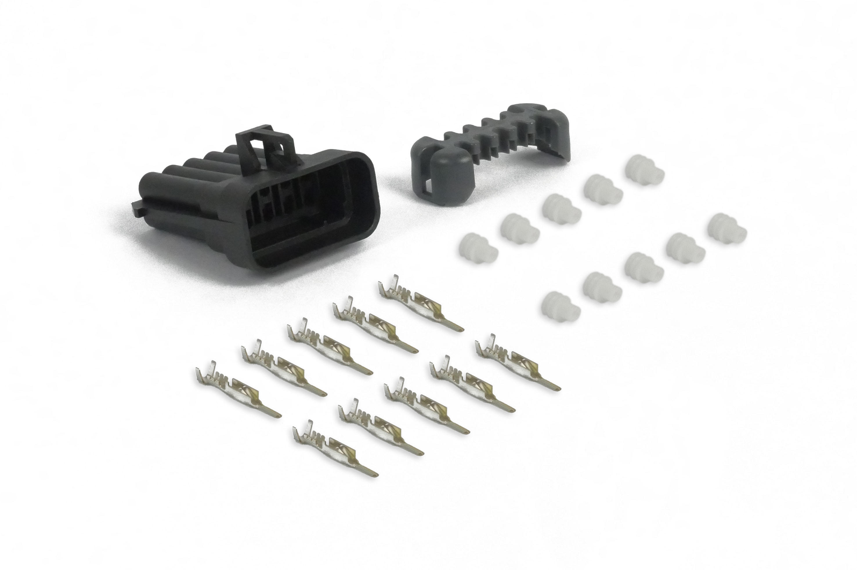 Haltech Metri-Pack 150 Stecker 10-polig abgedichtet Buchse inkl. Pins