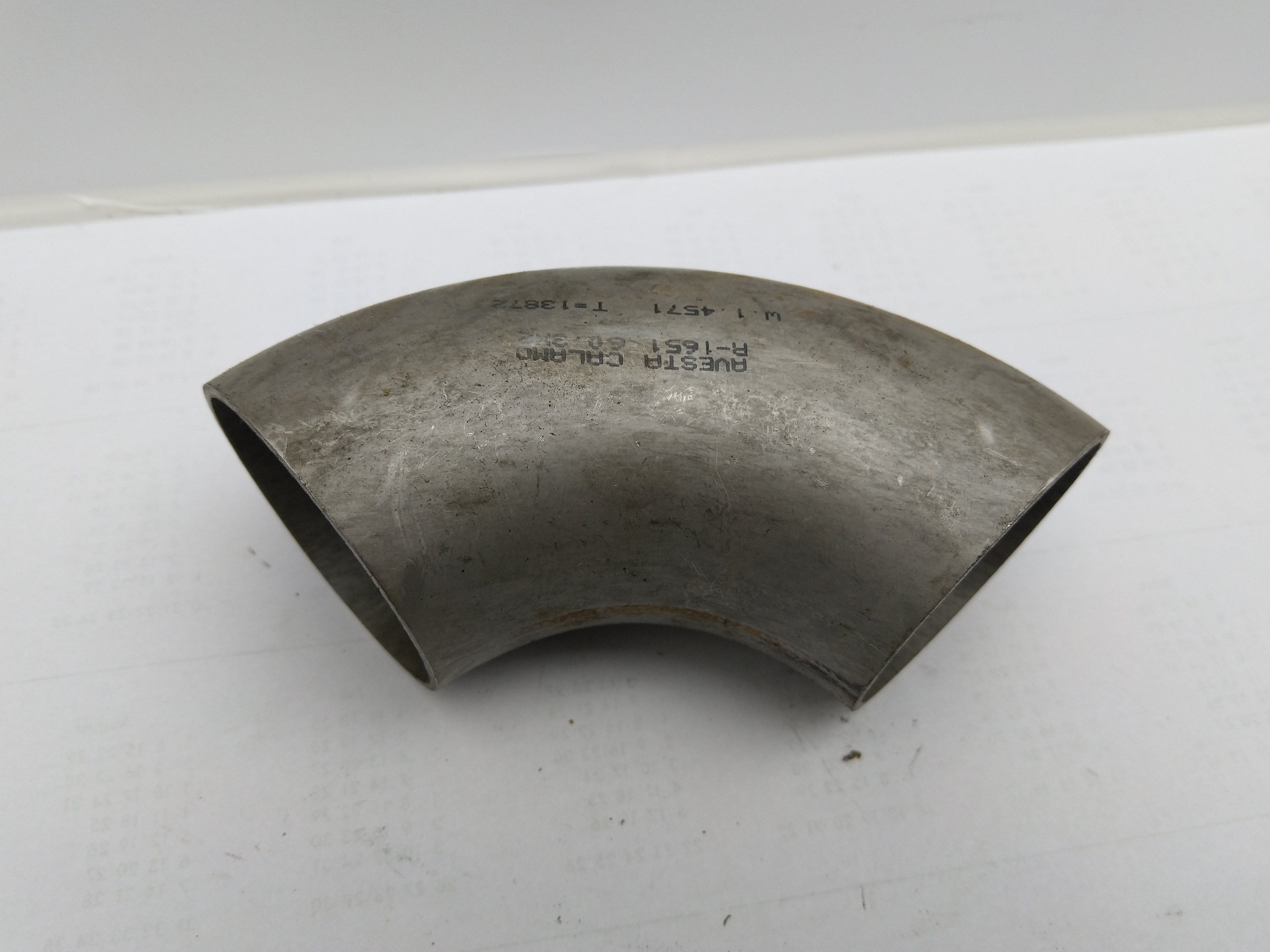 60mm 90 Grad Bogen Edelstahl