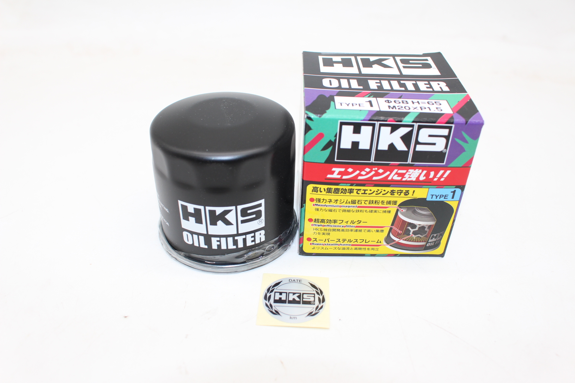 HKS Ölfilter 52009-AK012 Type 1 M20x1.5 20µm Performance Oil Filter Japan für SUBARU MITSUBISHI NISSIAN