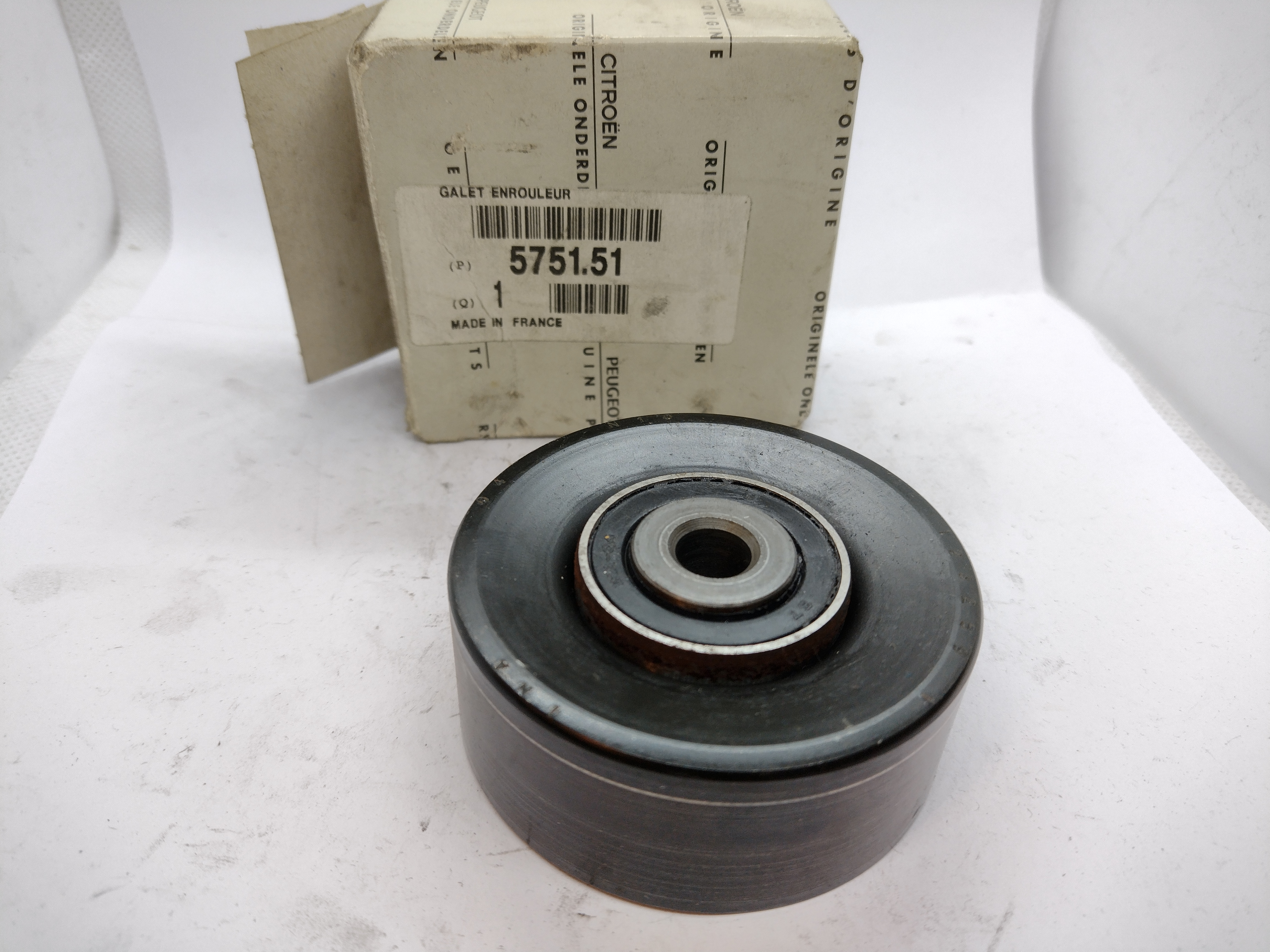 Peugeot 206 / Citroen XSARA Umlenkrolle 70mm für Keilrippenriemen 575151 NEU NOS NEW