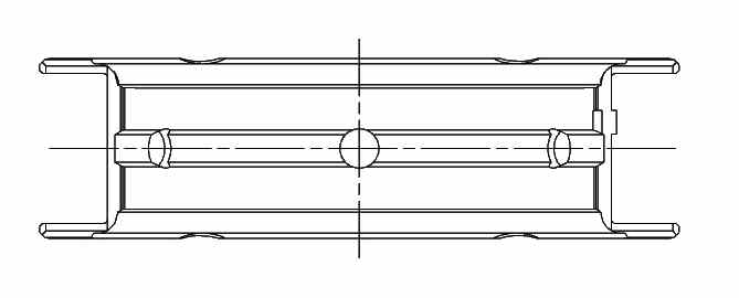 ACL Hauptlagersatz (Race Series, 0.025 mm Zusatzspiel) für Ford 370, 429, 460 ci