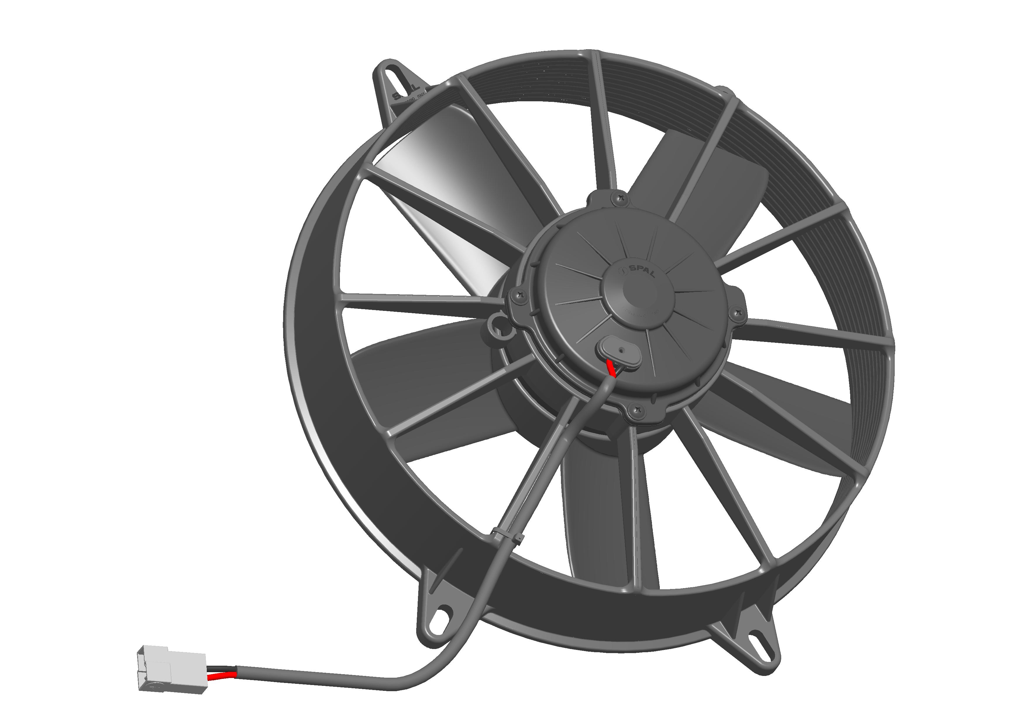 SPAL Lüfter VA03-BP70/LL-37A 280mm 24V saugend 2500 m³/h Kühlerlüfter