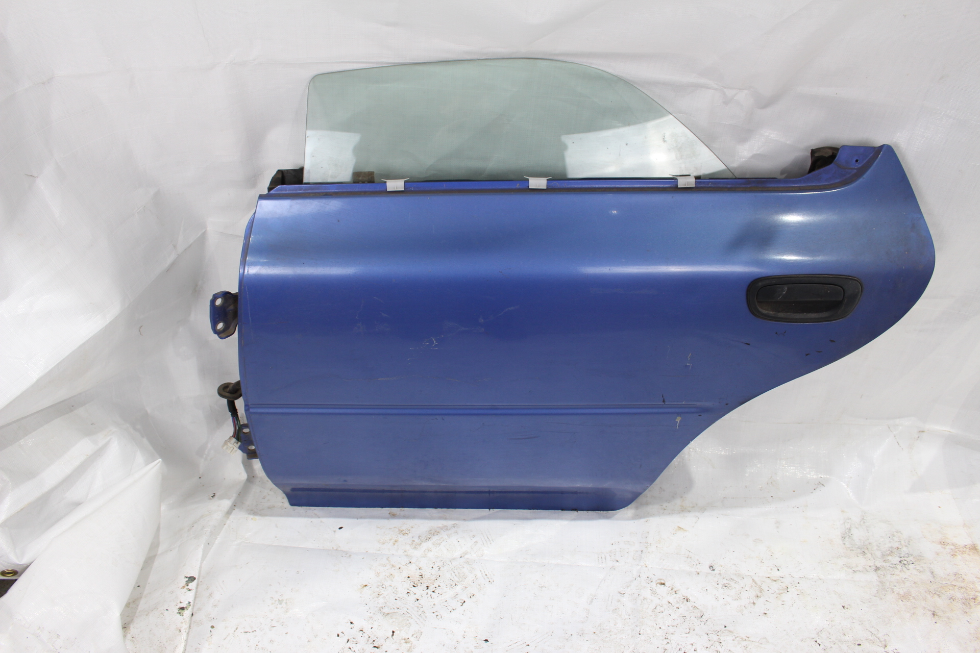 Tür hinten links blau für Subaru Impreza GC GF 92-00