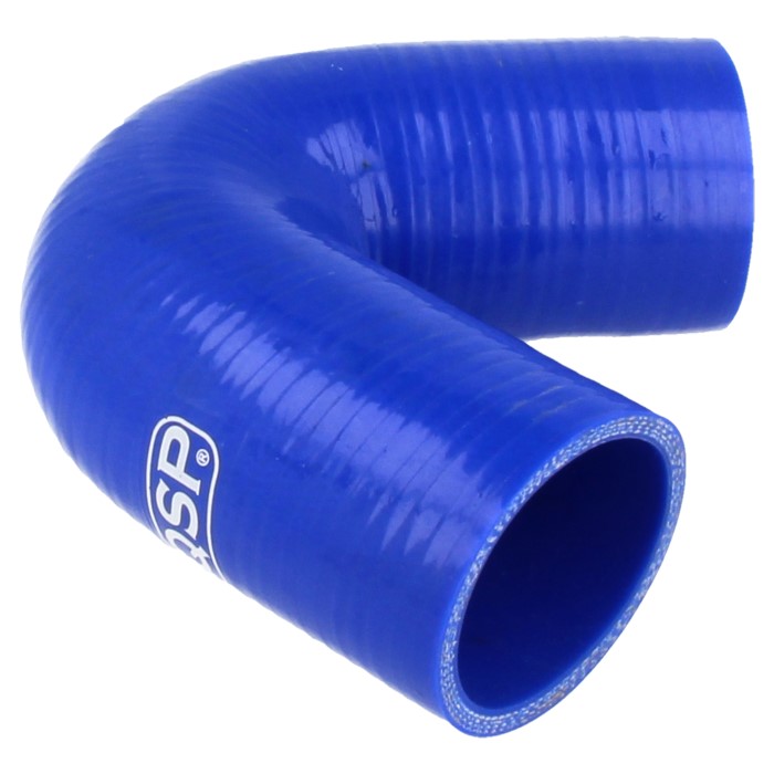 QSP Silikonschlauch - 135° Bogen - 57mm - Blau