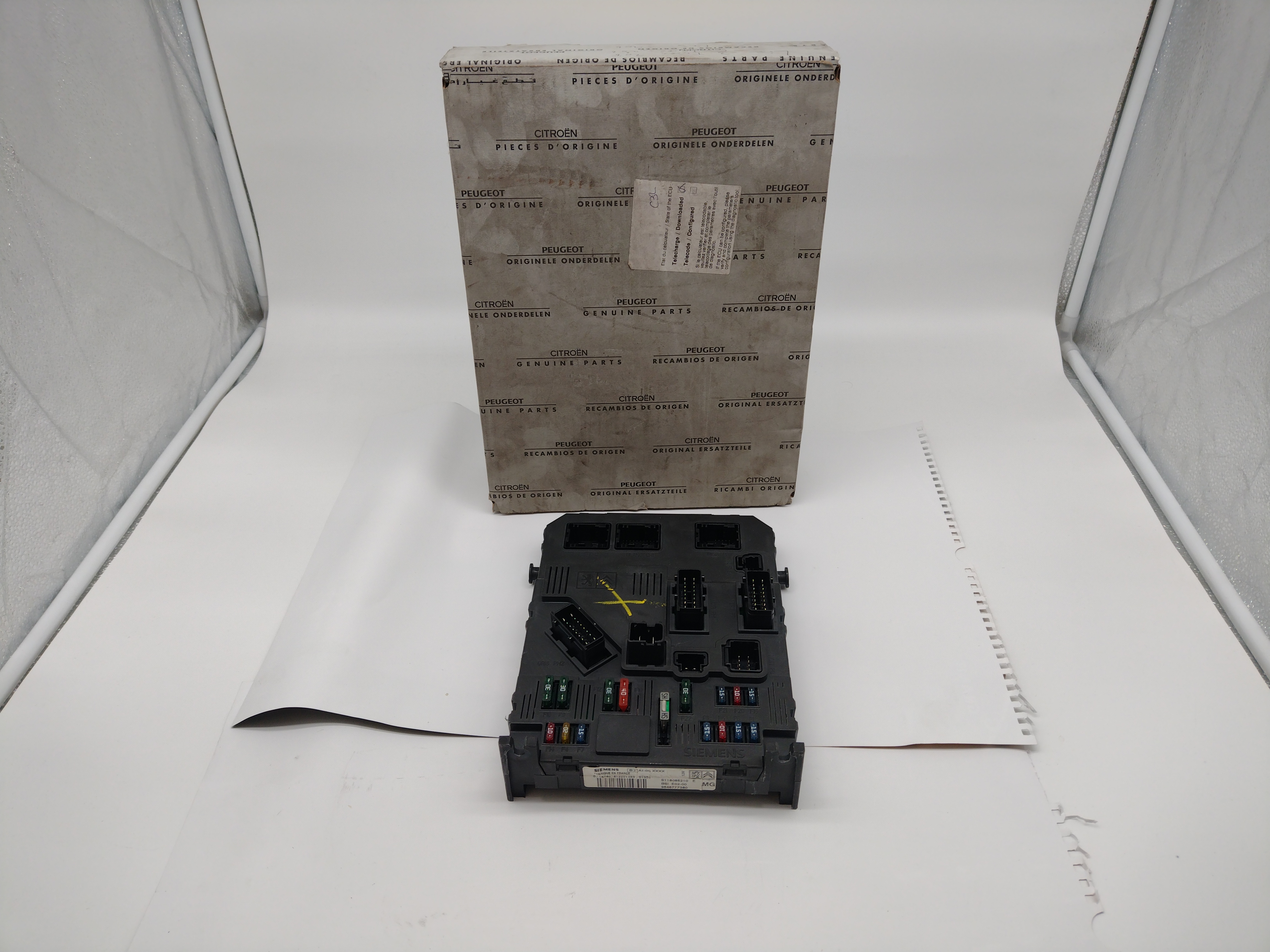 Peugeot Zentralelektrik BSI ZENTRAL-S-E 658063 NEU NOS NEW