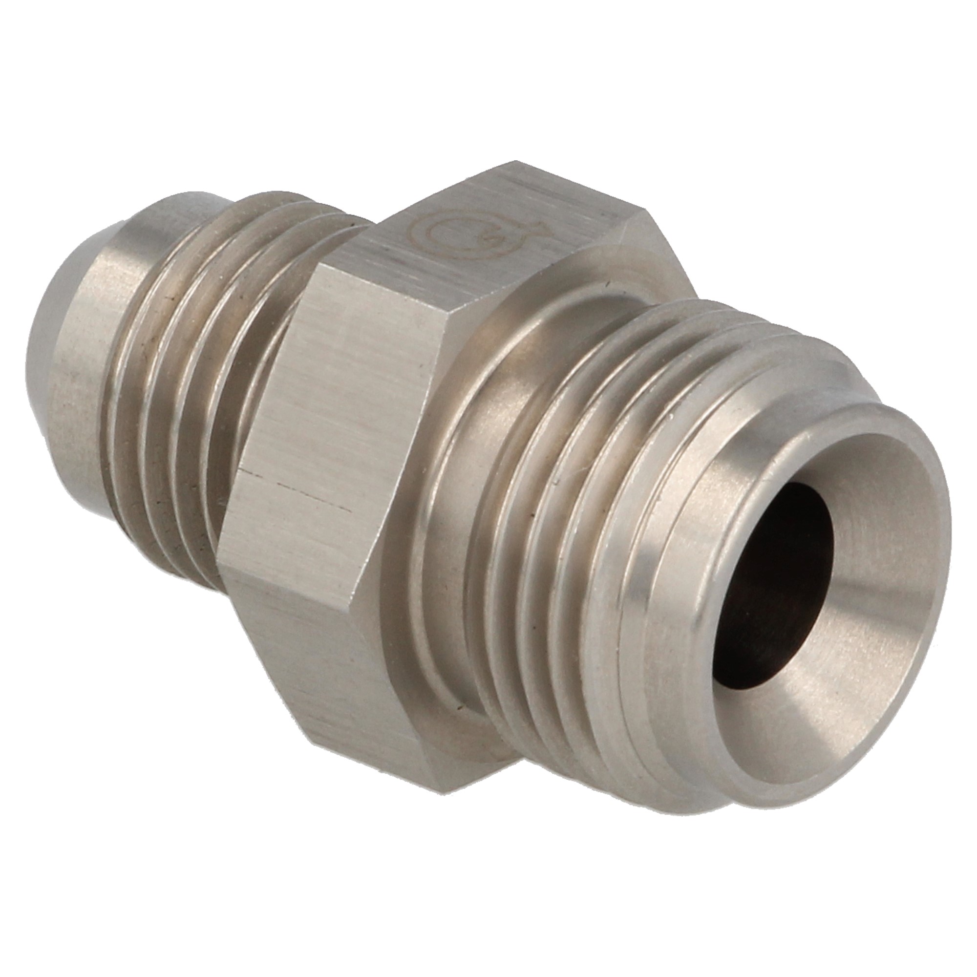 QSP Edelstahl Servolenkung Adapter 1/2-20 UNF INV auf Dash 6 / AN6