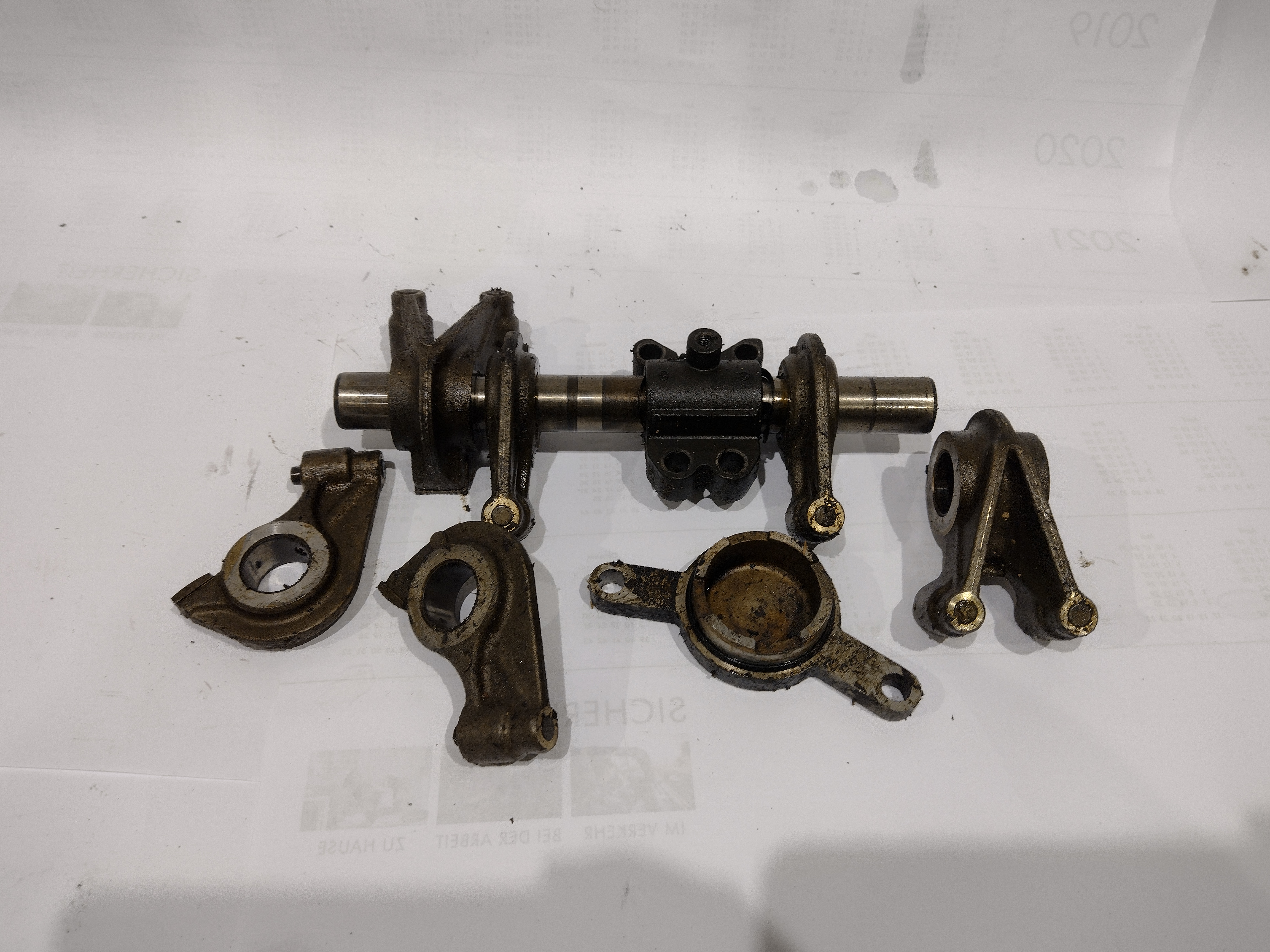 Ersatzteile Einzelteile für Subaru EJ22E Zylinderkopf