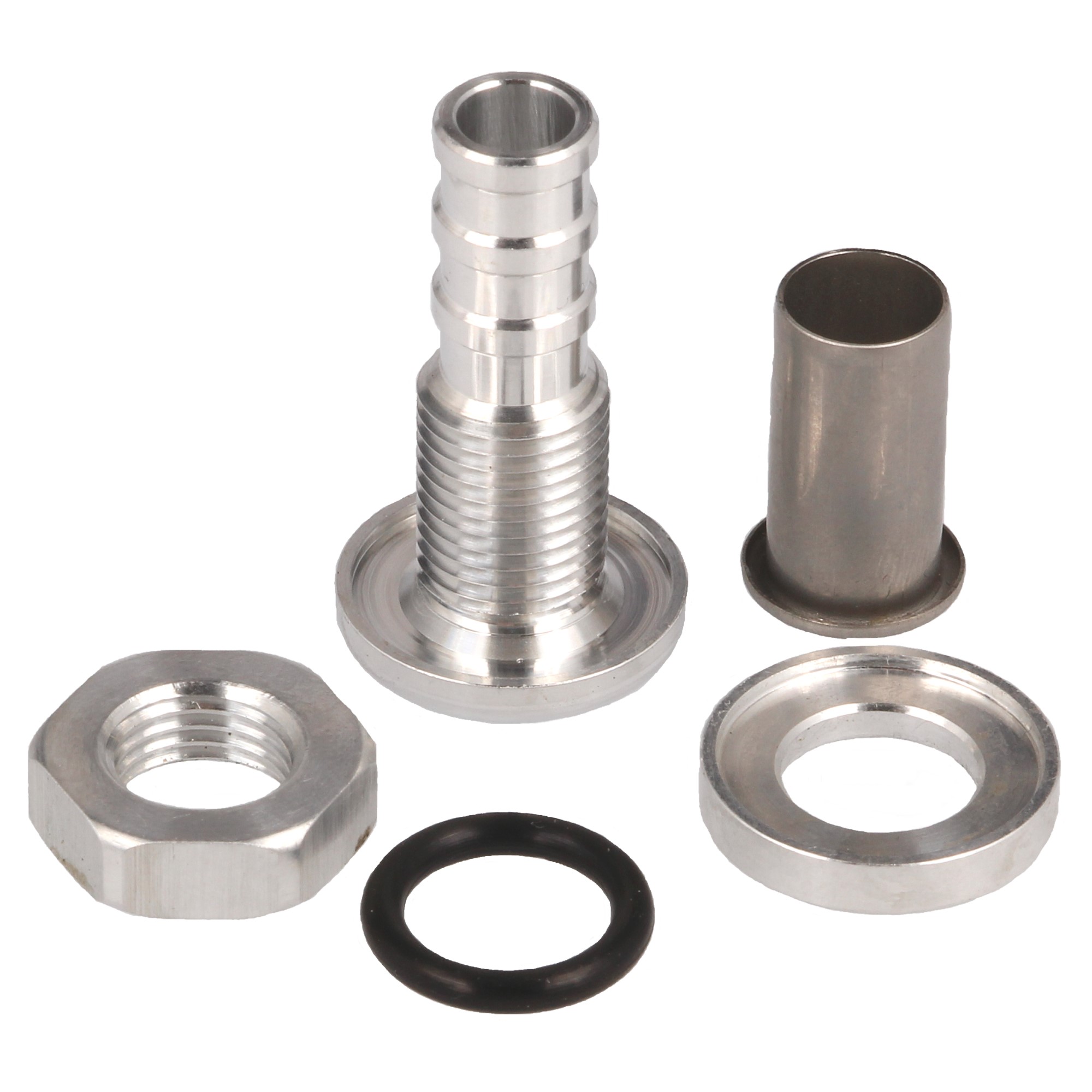 QSP selbstverschließender Fitting 10mm Aluminum