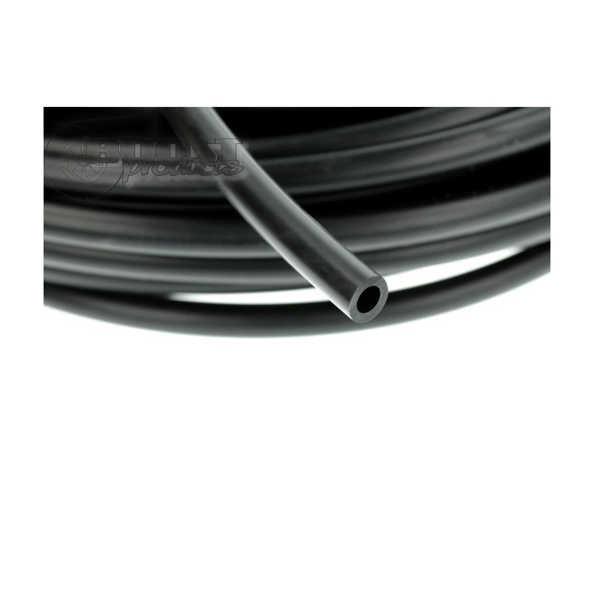 Silikon Unterdruckschlauch 3mm (0.125") ID, schwarz, 25m (82ft.) Rolle