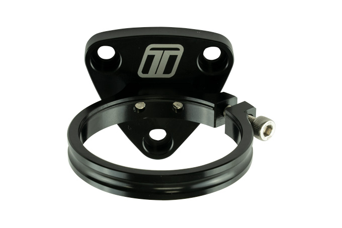 Turbosmart Fuel Pressure Regulator Billet Mounting Halterung (Schwarz)