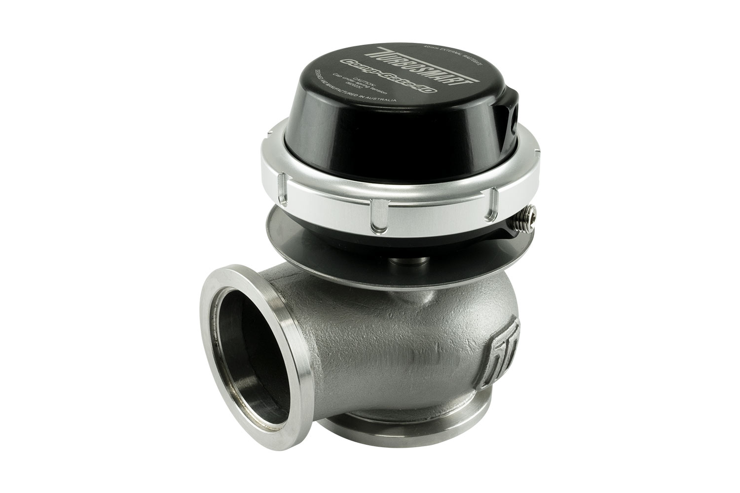 Turbosmart WG40 Comp-Gate40 14psi Schwarz Wastegate TS-0505-1010