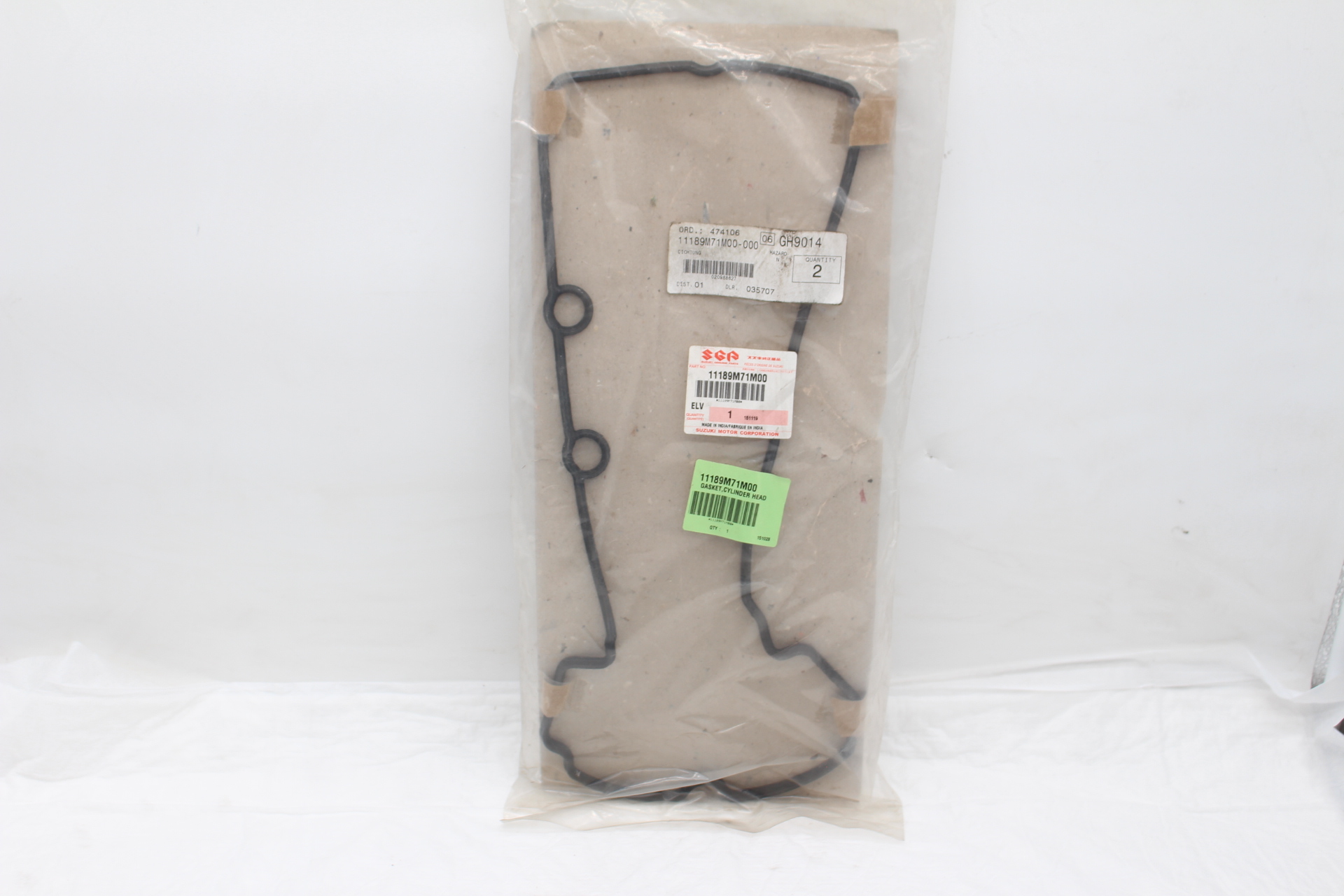 Suzuki Ventildeckeldichtung 11189M-71M00 Alto Celerio Splash NEU Original