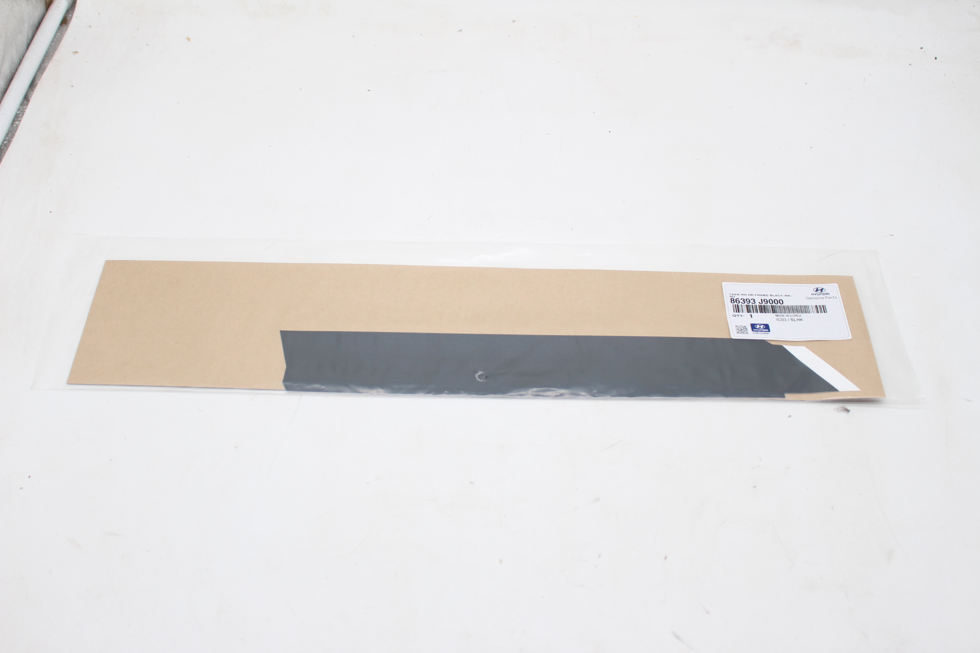 Zierfolie Türrahmen hinten rechts Hyundai Kona 2018-2023 86393J9000 schwarz