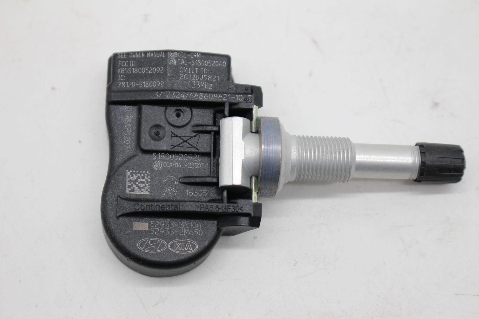 Hyundai TPMS Sensor 52933-3N100 Reifendrucksensor RDKS Ventil Original neu